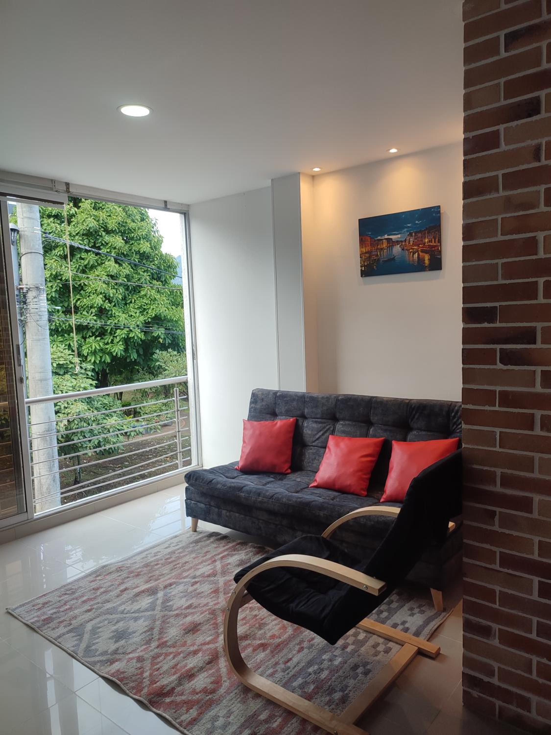 201-Cómodo y moderno apartamento de 2 habitaciones en la mejor zona céntrica de ibagué