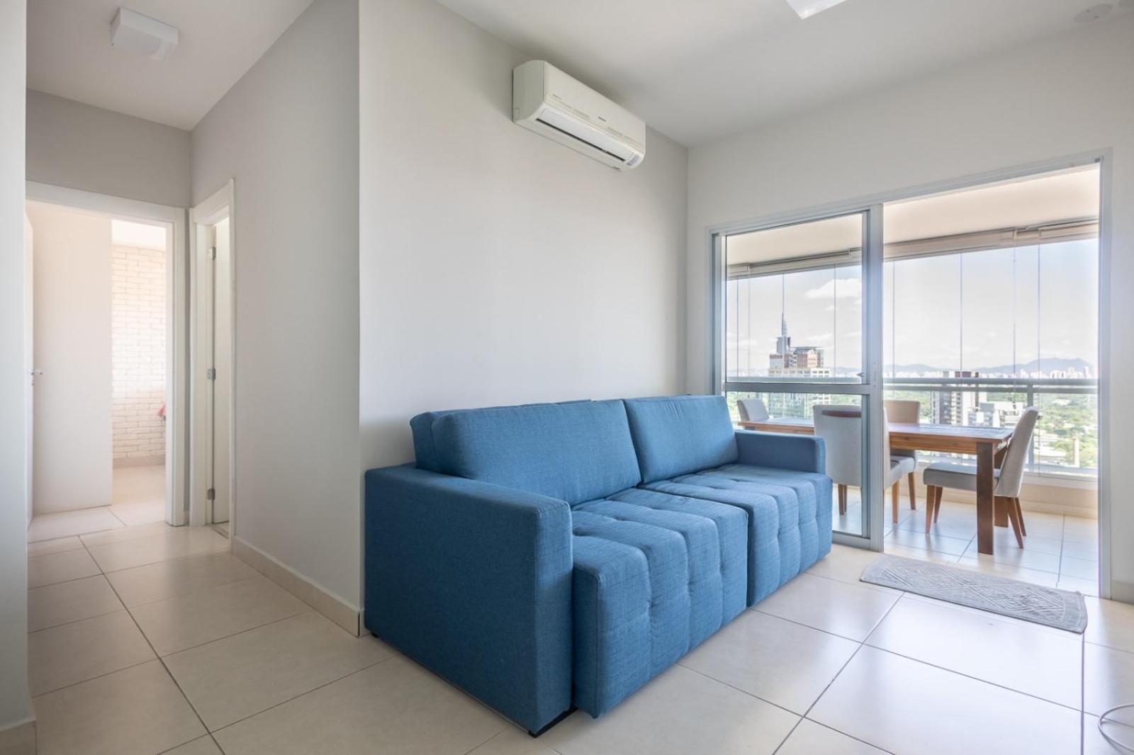 2 Dorms Andar Alto com Piscina aquecida PINHEIROS - 5 Pessoas