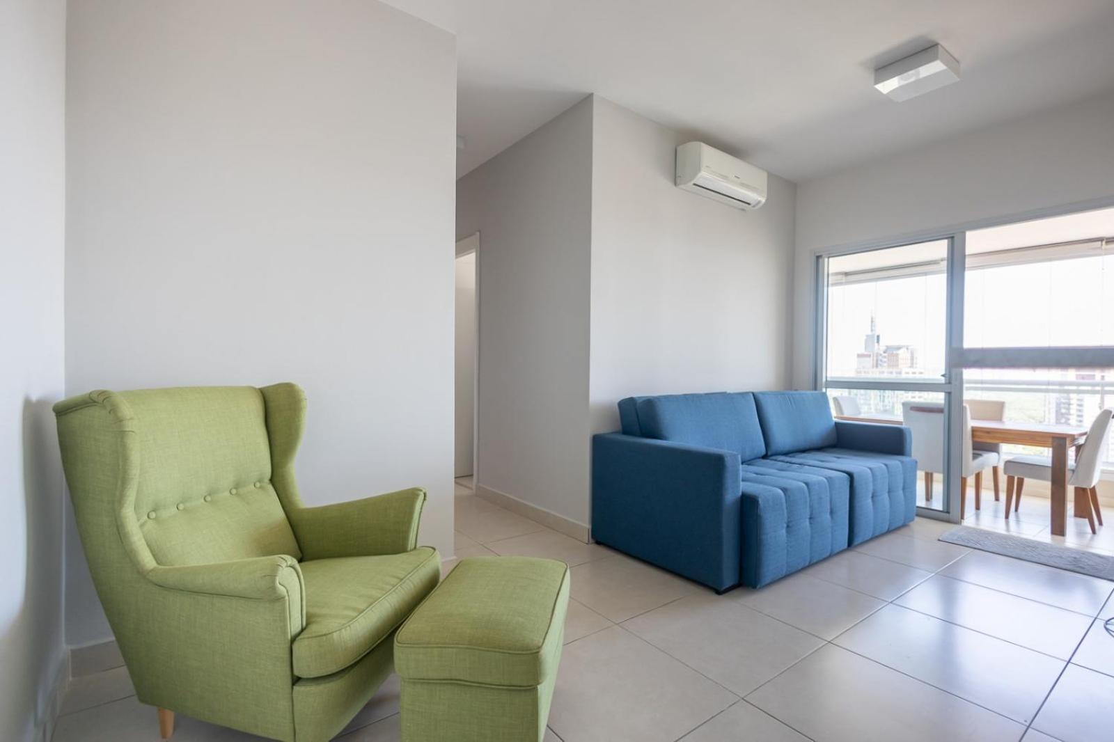 2 Dorms Andar Alto com Piscina aquecida PINHEIROS - 5 Pessoas