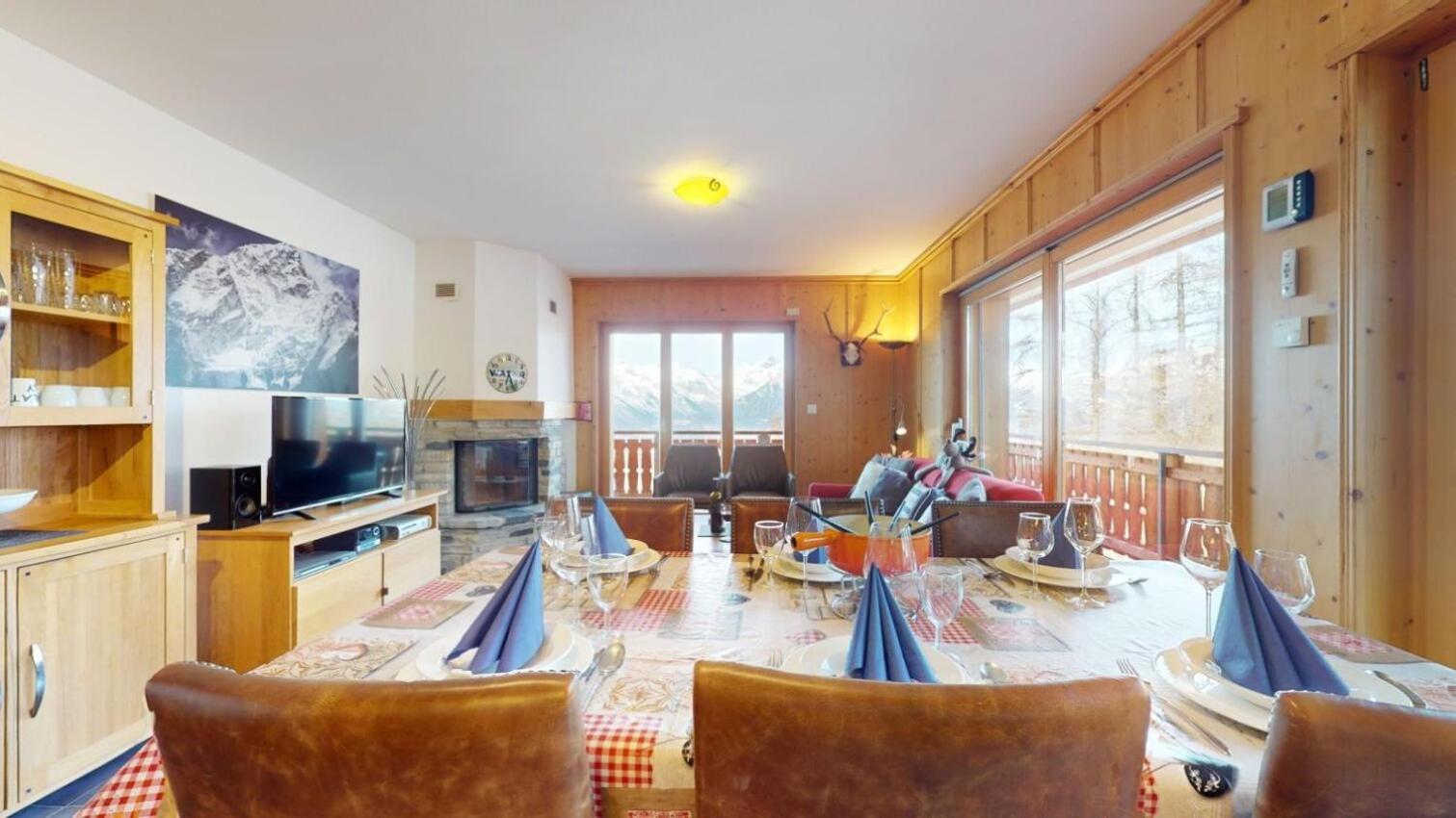 Hauts de Veysonnaz HV1 012 - SAUNA apartment 6 per