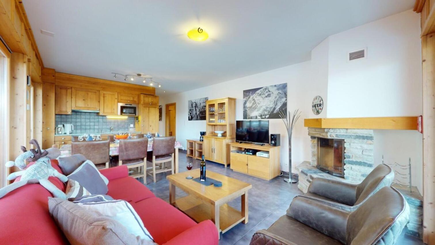 Hauts de Veysonnaz HV1 012 - SAUNA apartment 6 per