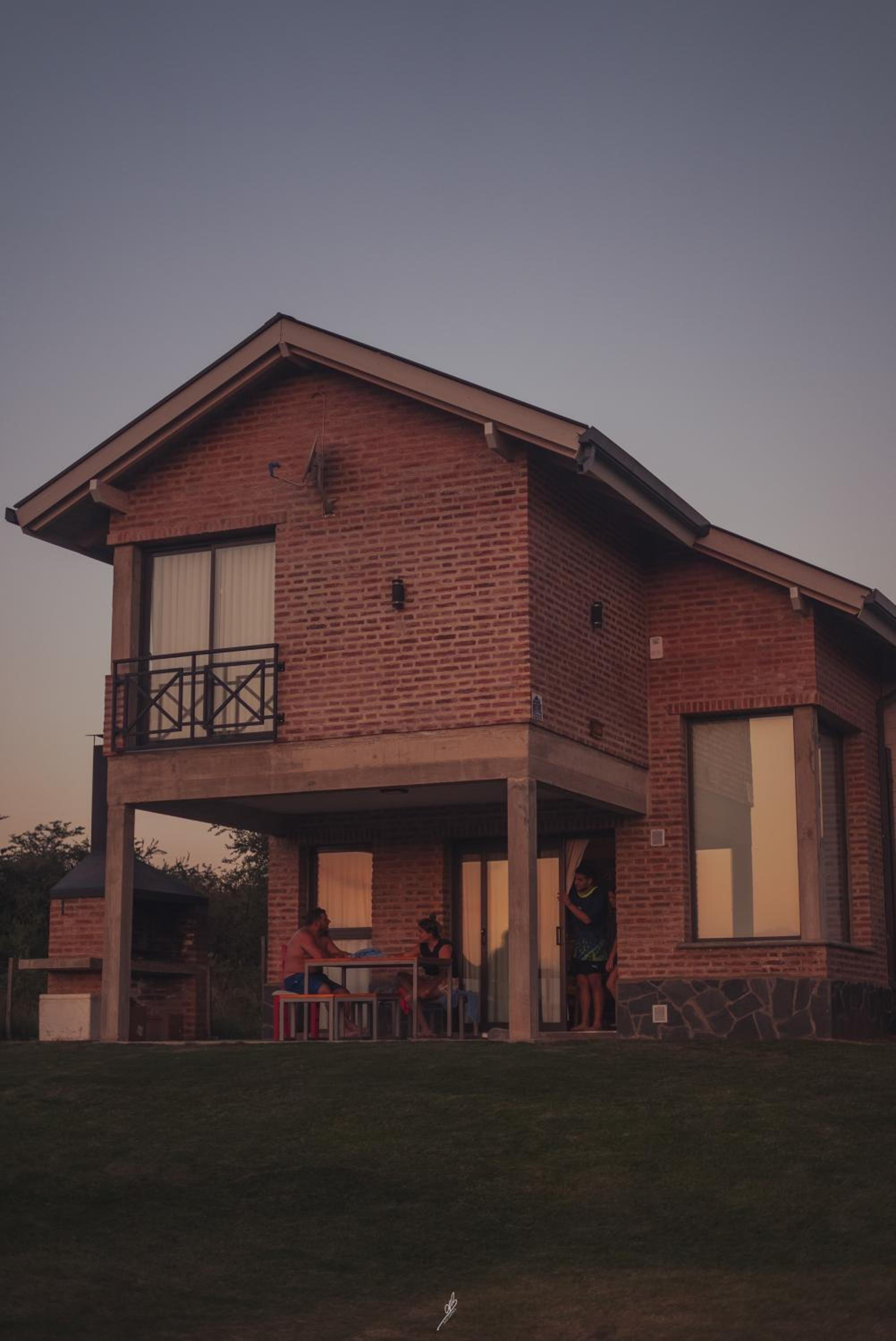 Pentagrama, casas de campo