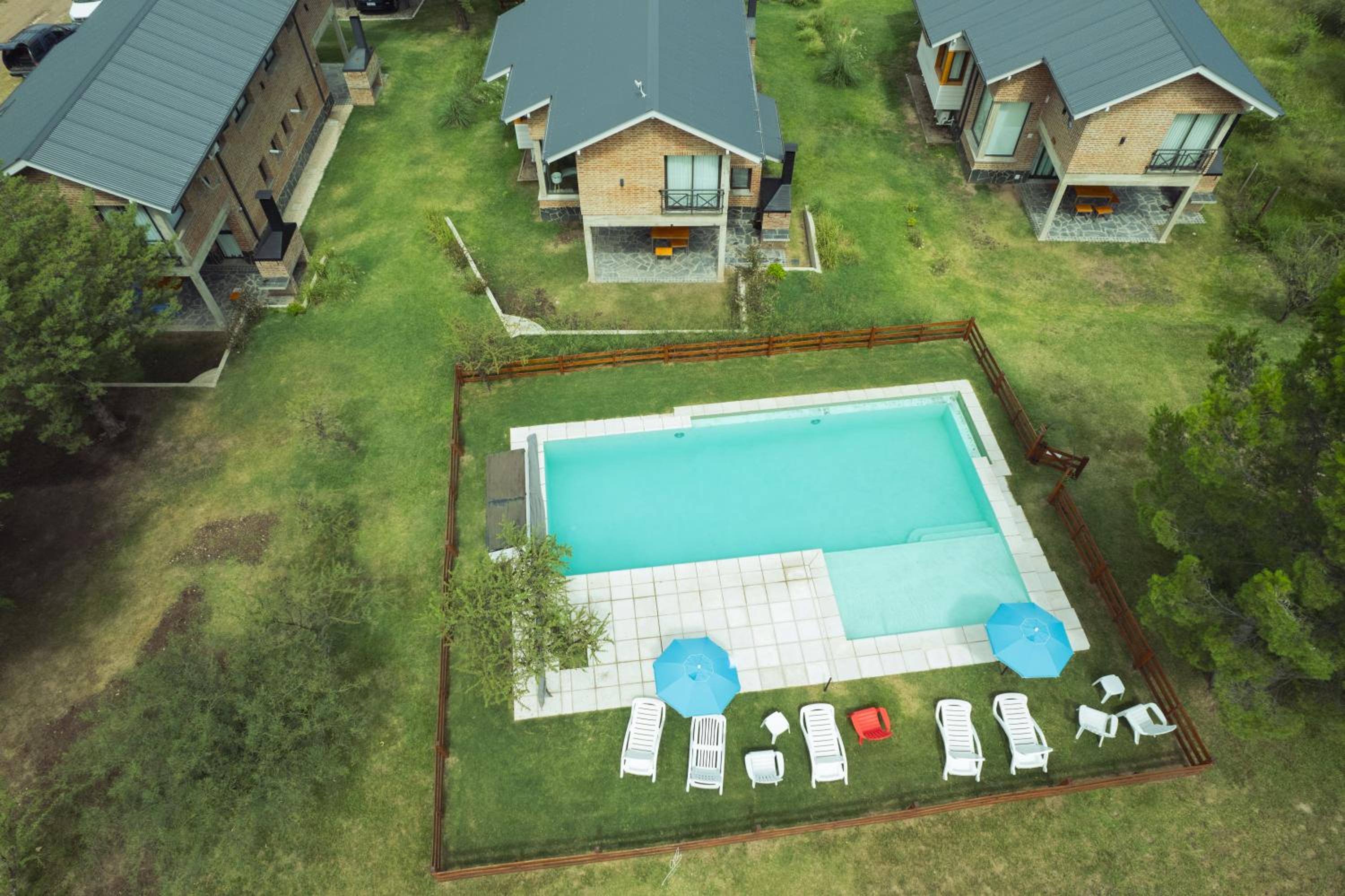 Pentagrama, casas de campo