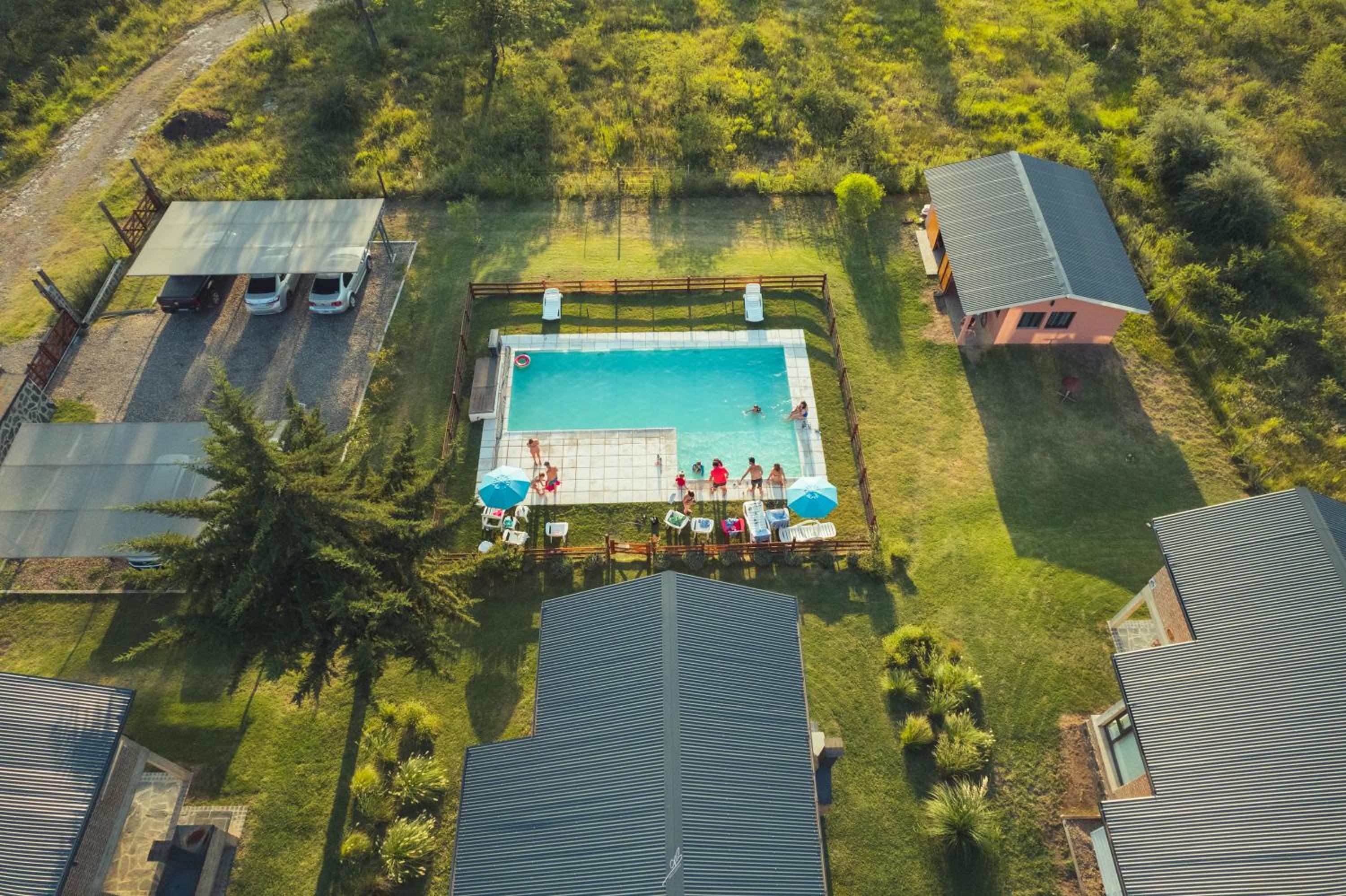 Pentagrama, casas de campo