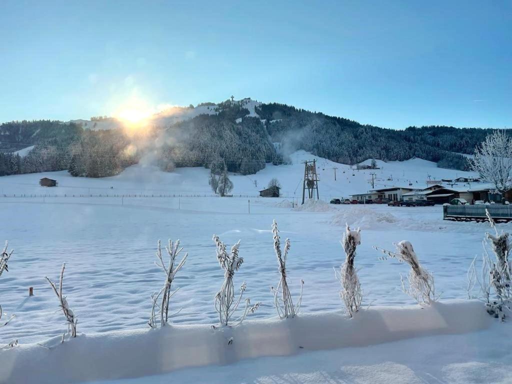 Chalet Buchensteinwand Luxusapartment mit Sauna am Berg