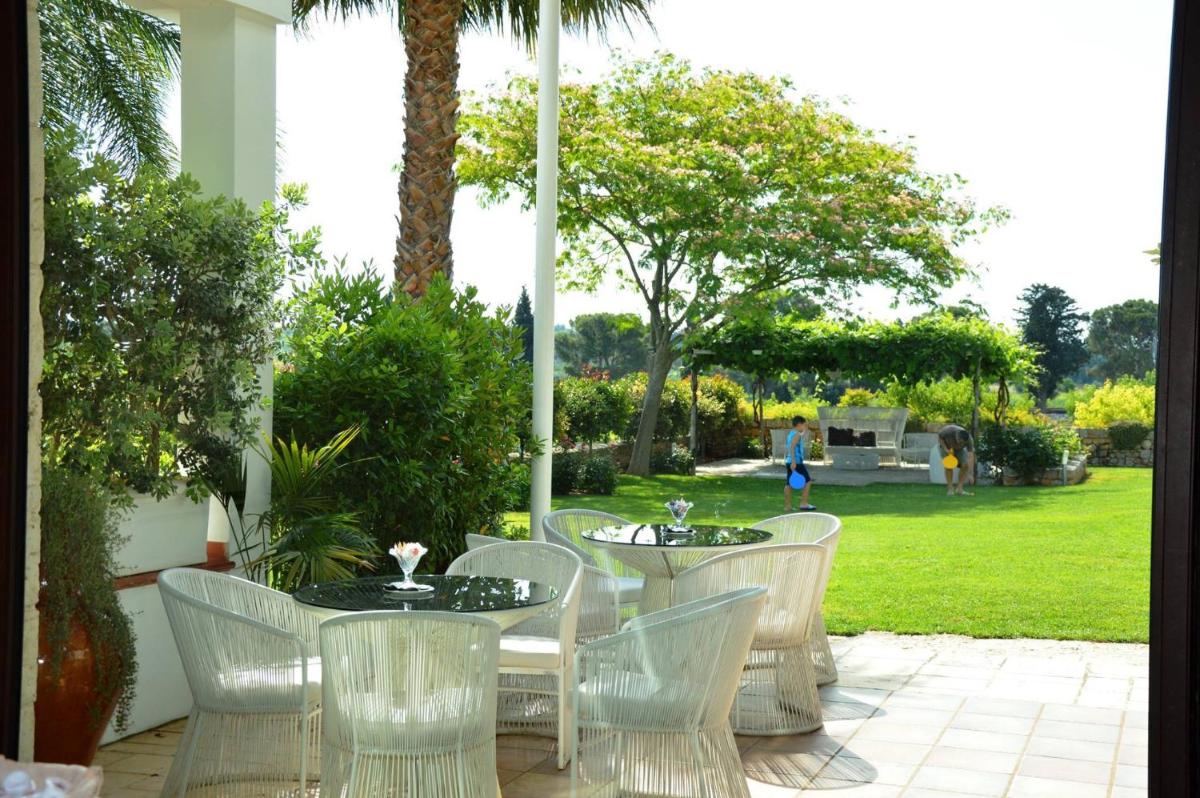 outdoor BBQ area