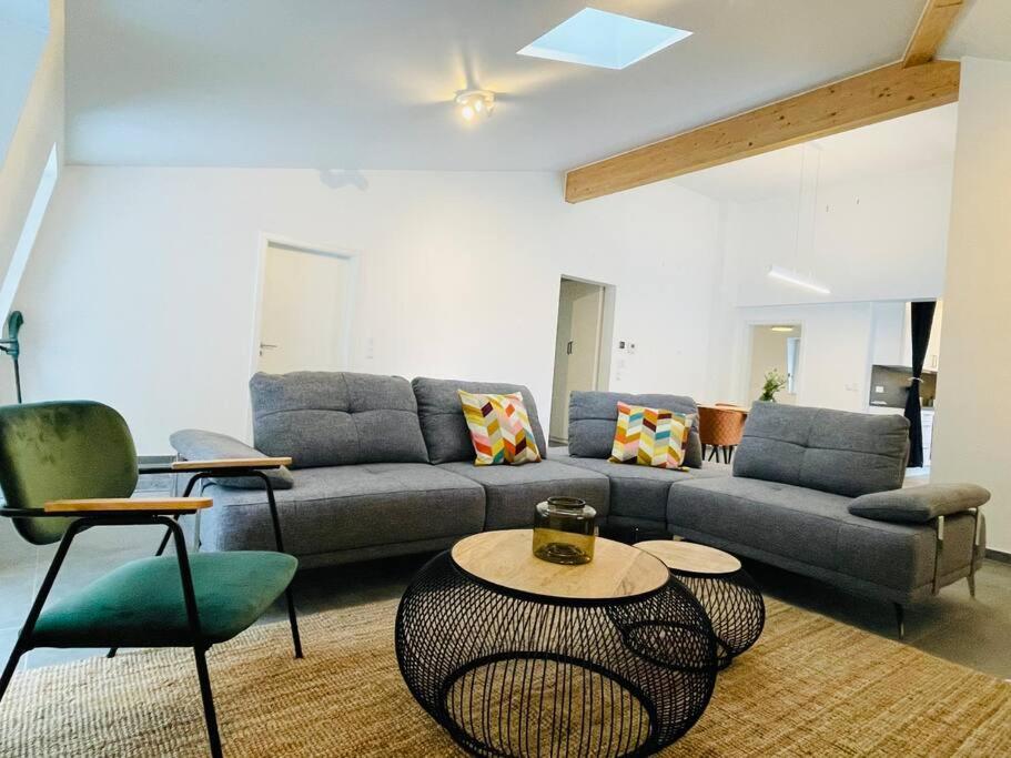 Penthouse 3 bedrooms in center w. private garden
