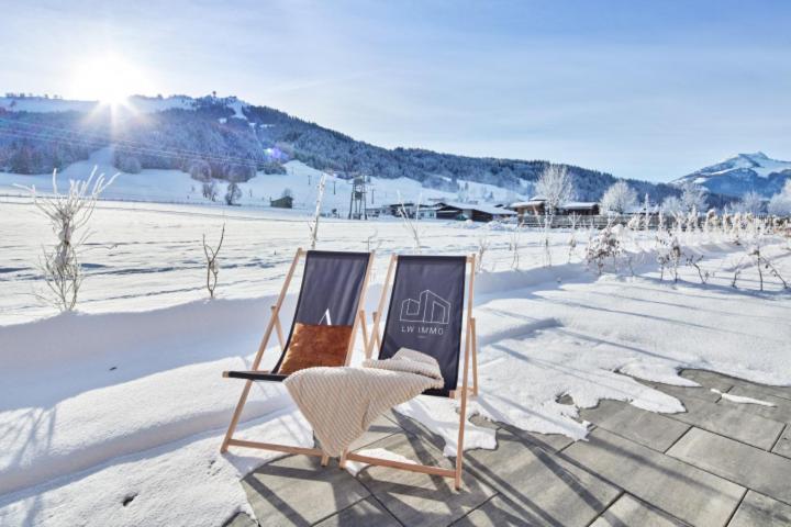 Chalet Buchensteinwand Luxusapartment mit Sauna am Berg