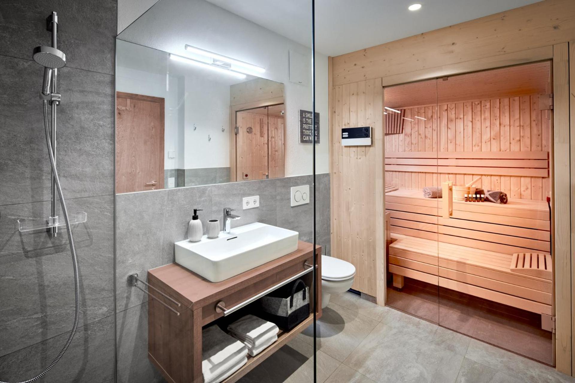 Chalet Buchensteinwand Luxusapartment mit Sauna am Berg