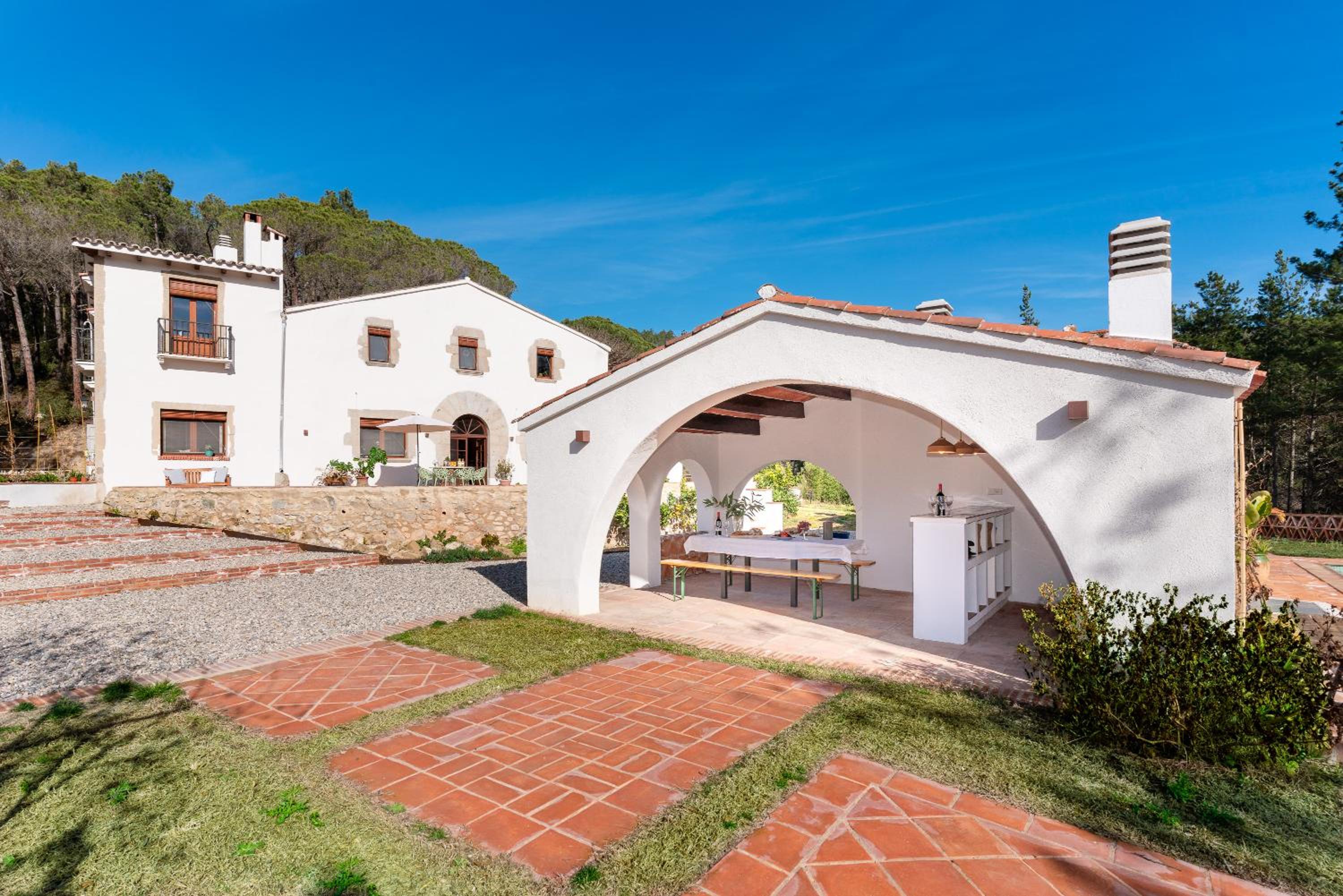 El Huerto - Großzügiges Appartment in Katalanischer Masia