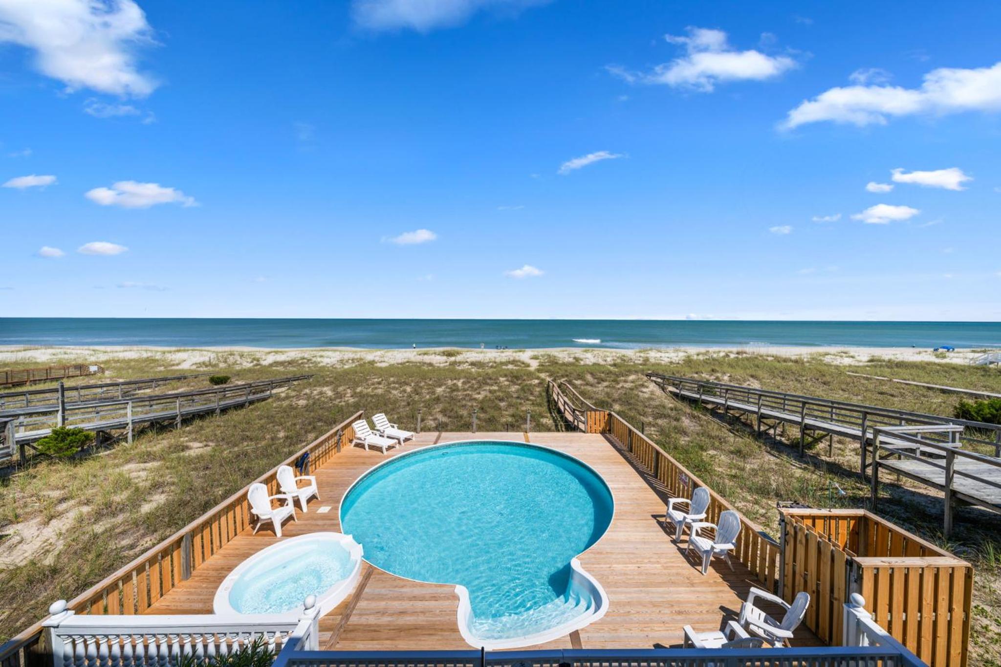 SEA2SKY Ocean front private pool and spa view 3