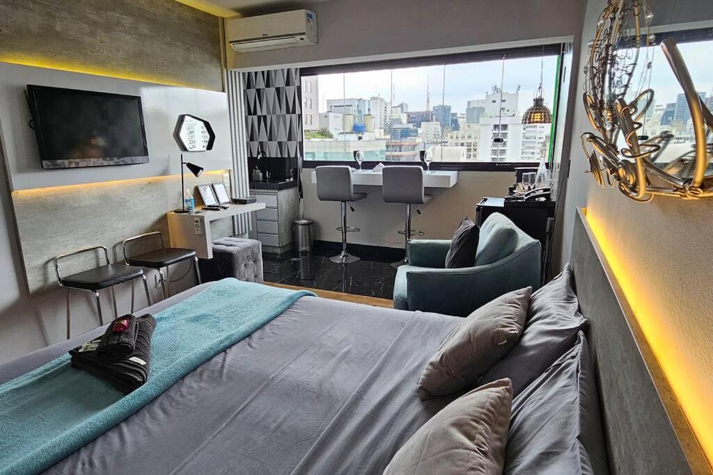 1501B Flat Cobertura Design Elegance Jardins