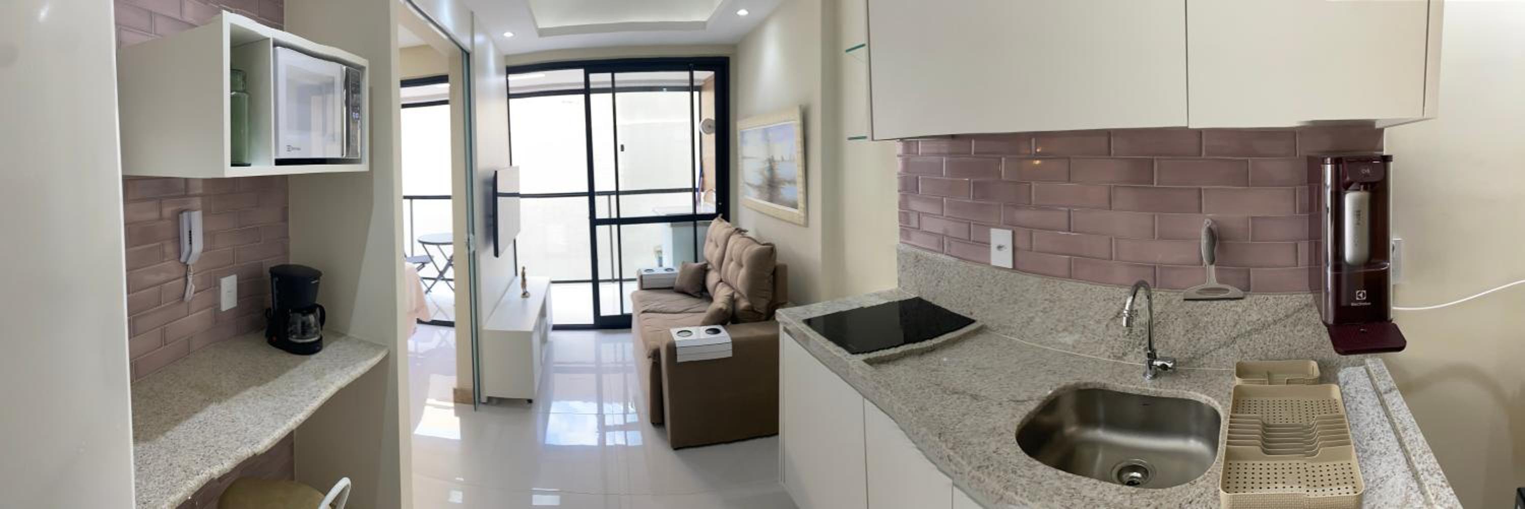Apartamento na praia da Barra