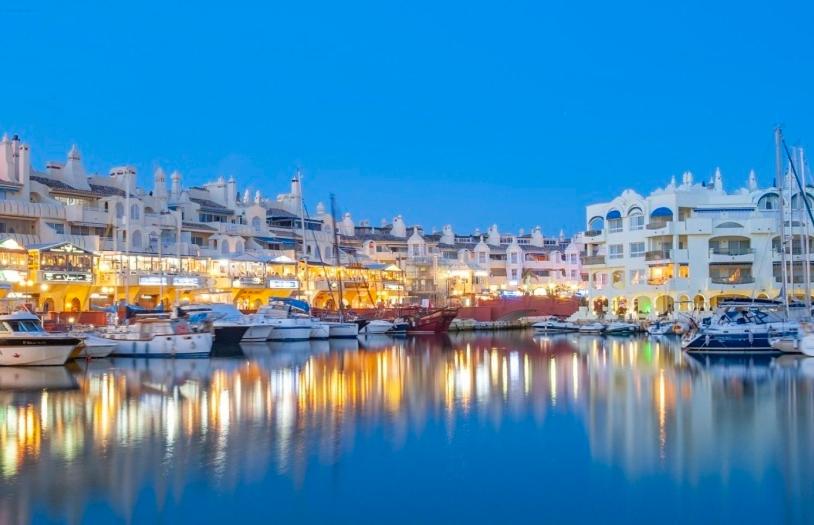 Benalmadena Harbour Penthouse with big terrace and sea view