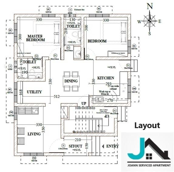 Joann Serviced Apartment view 2