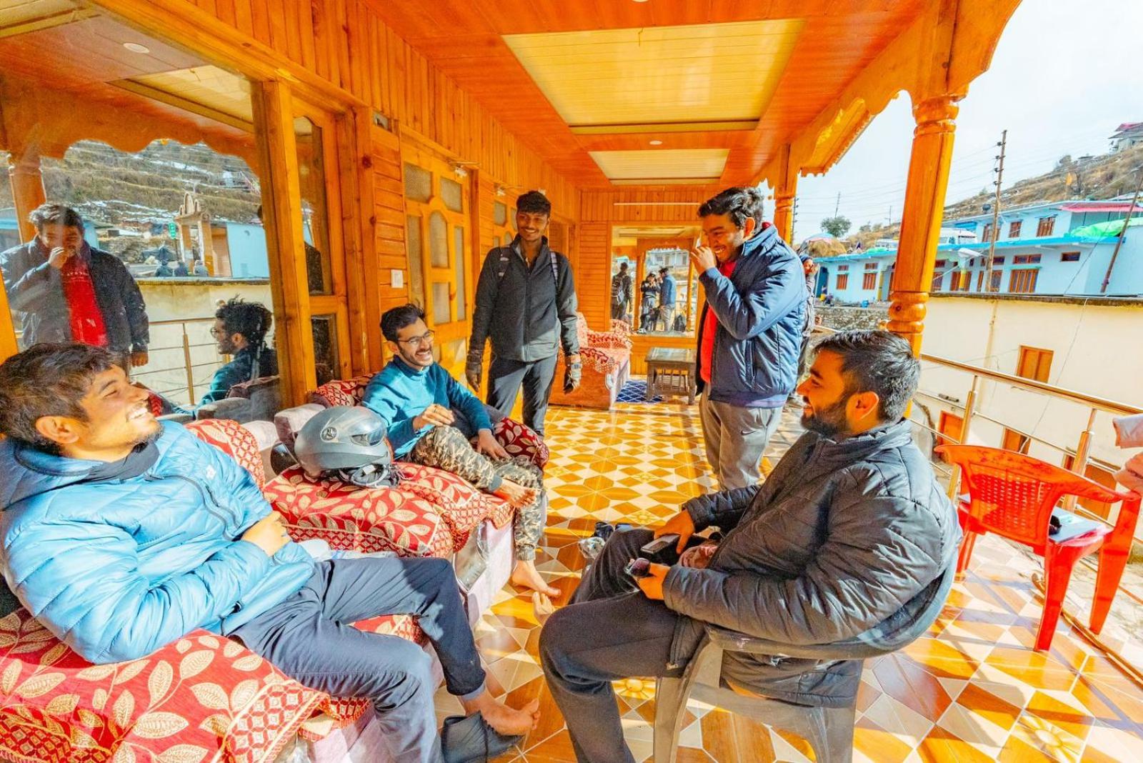 SkY Home Stay at Dayara Bugyal Trek Point Raithal view 3