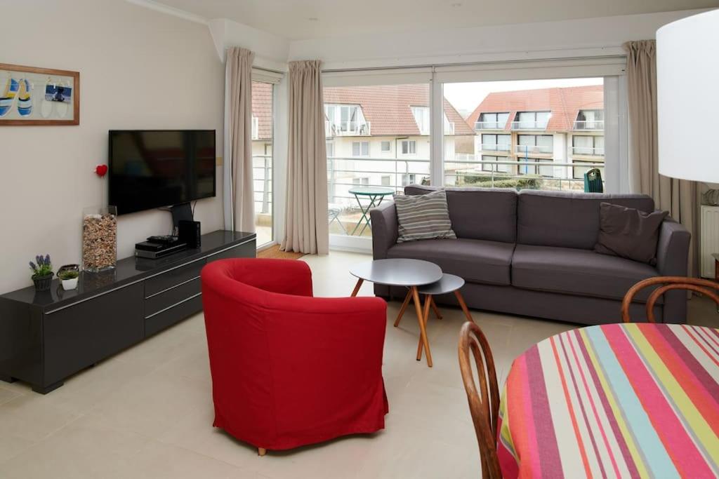 WIND 3C strandappartement voor 4 pers bij zeilclub