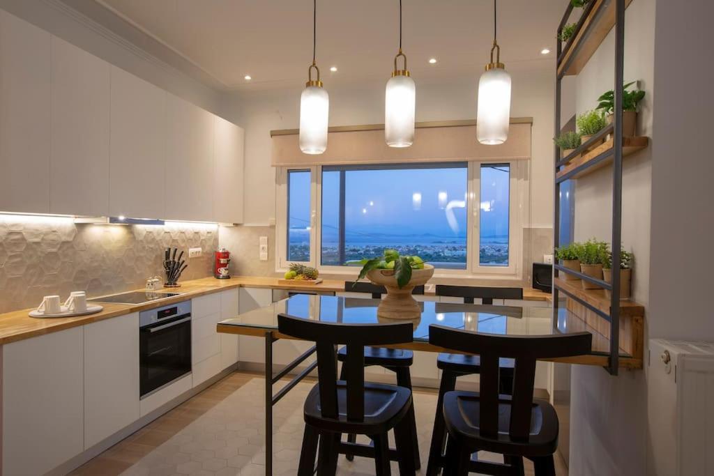 Villa Theretro, with superb view