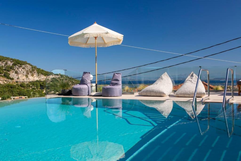 Villa Theretro, with superb view