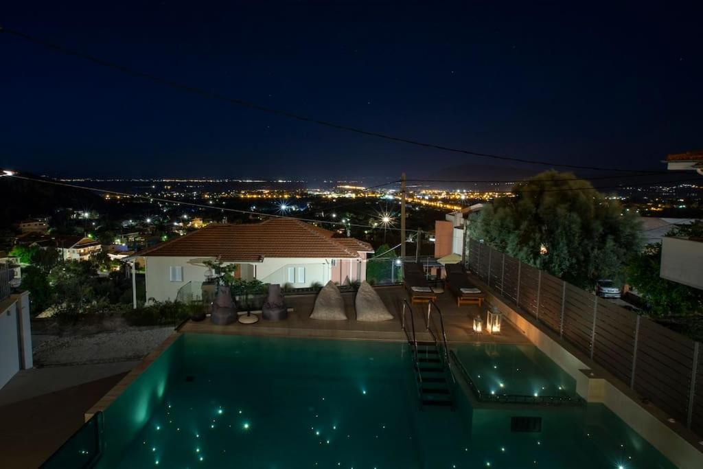 Villa Theretro, with superb view