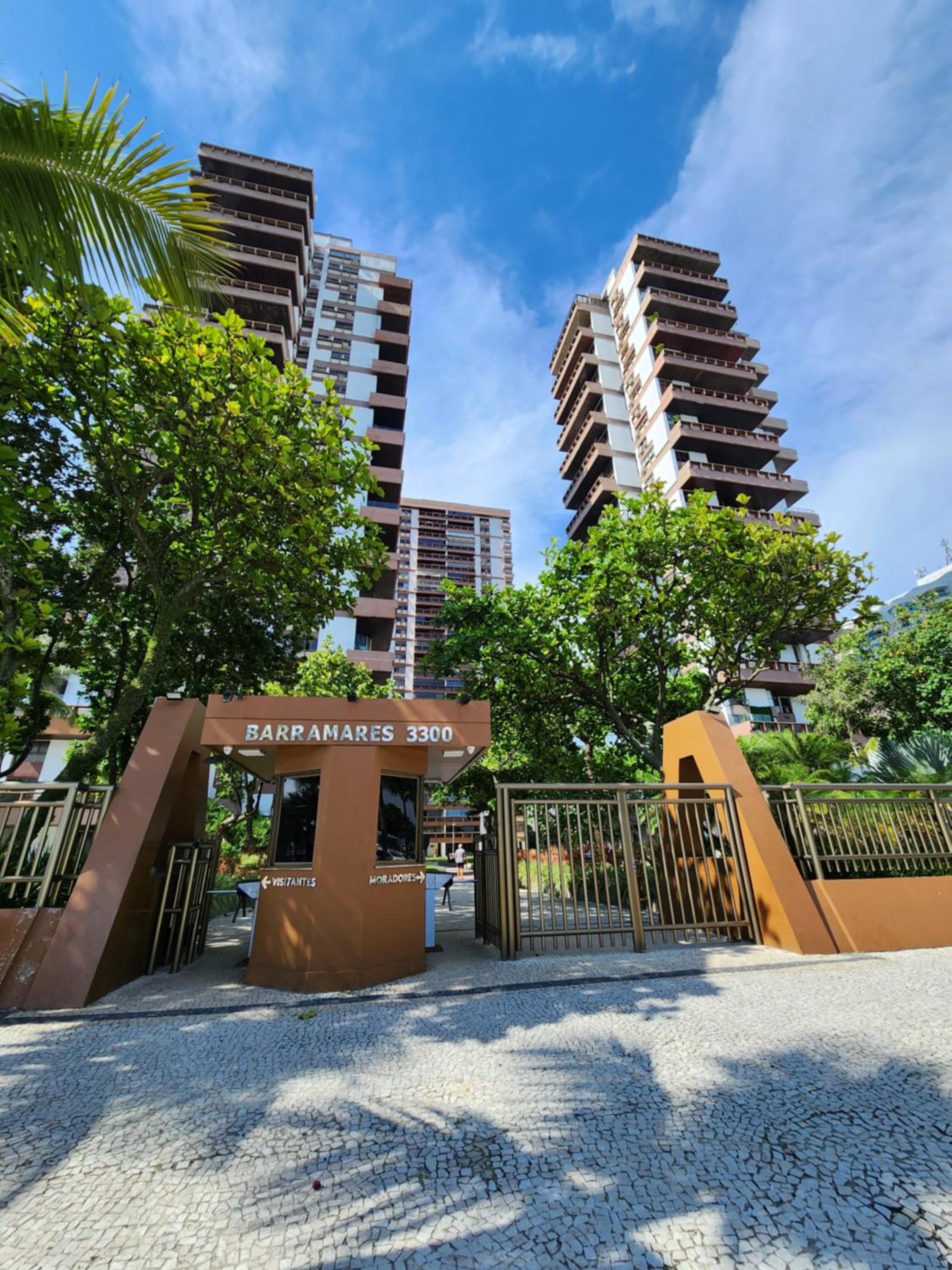 Apartamento Barramares Flat - Condomínio em frente à praia da Barra da Tijuca