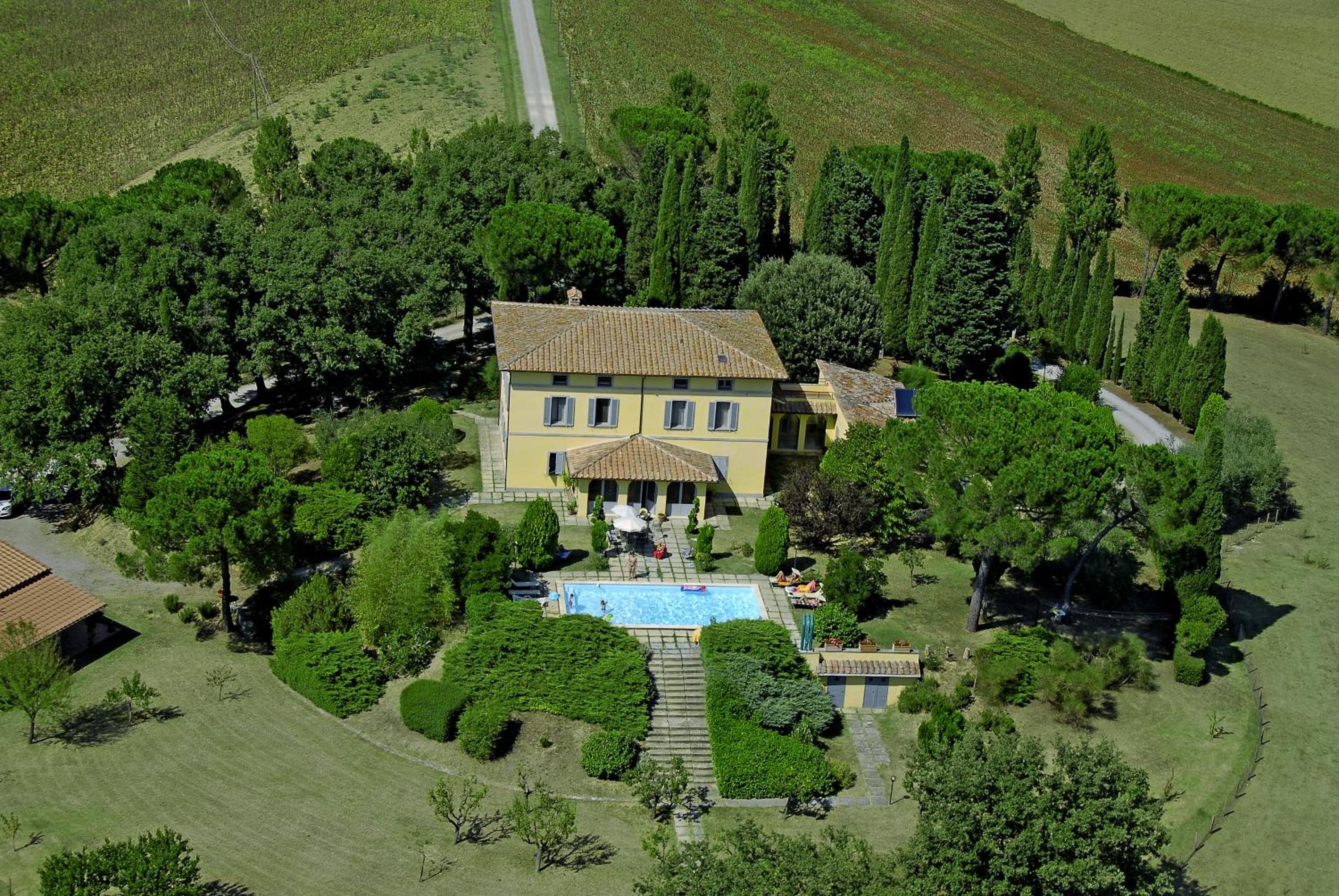 Villa Poggio Falcone view 2