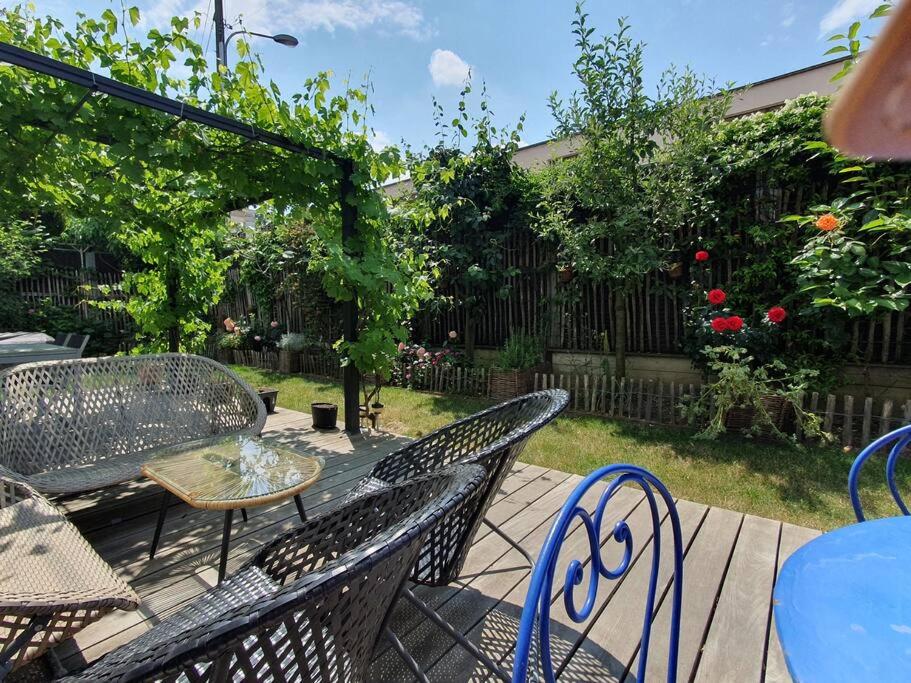 Duplex, piano, billard, ping-pong, jardin