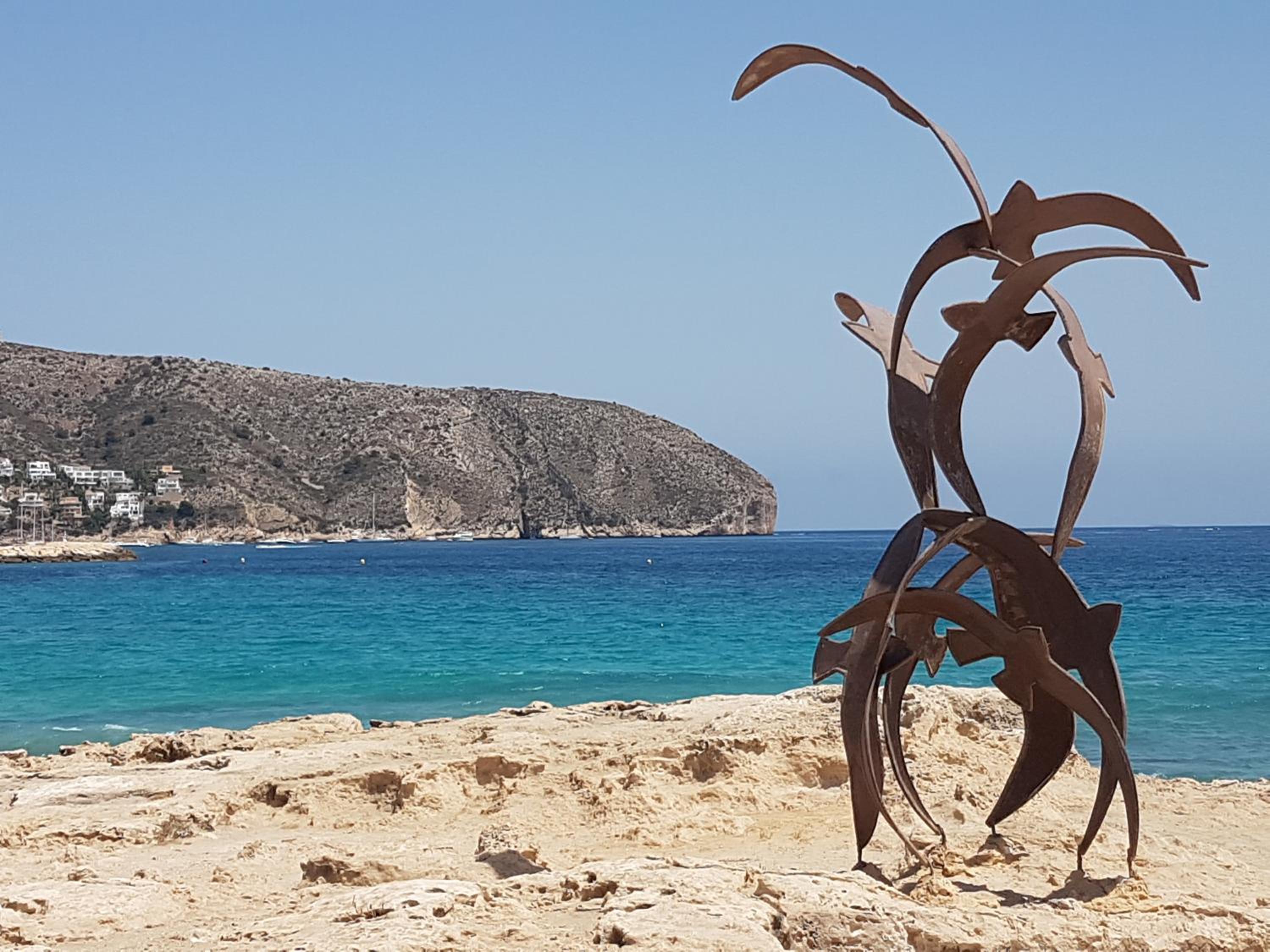 Casa Vista Moraira met fantastisch zeezicht en gemeenschappelijk zwembad
