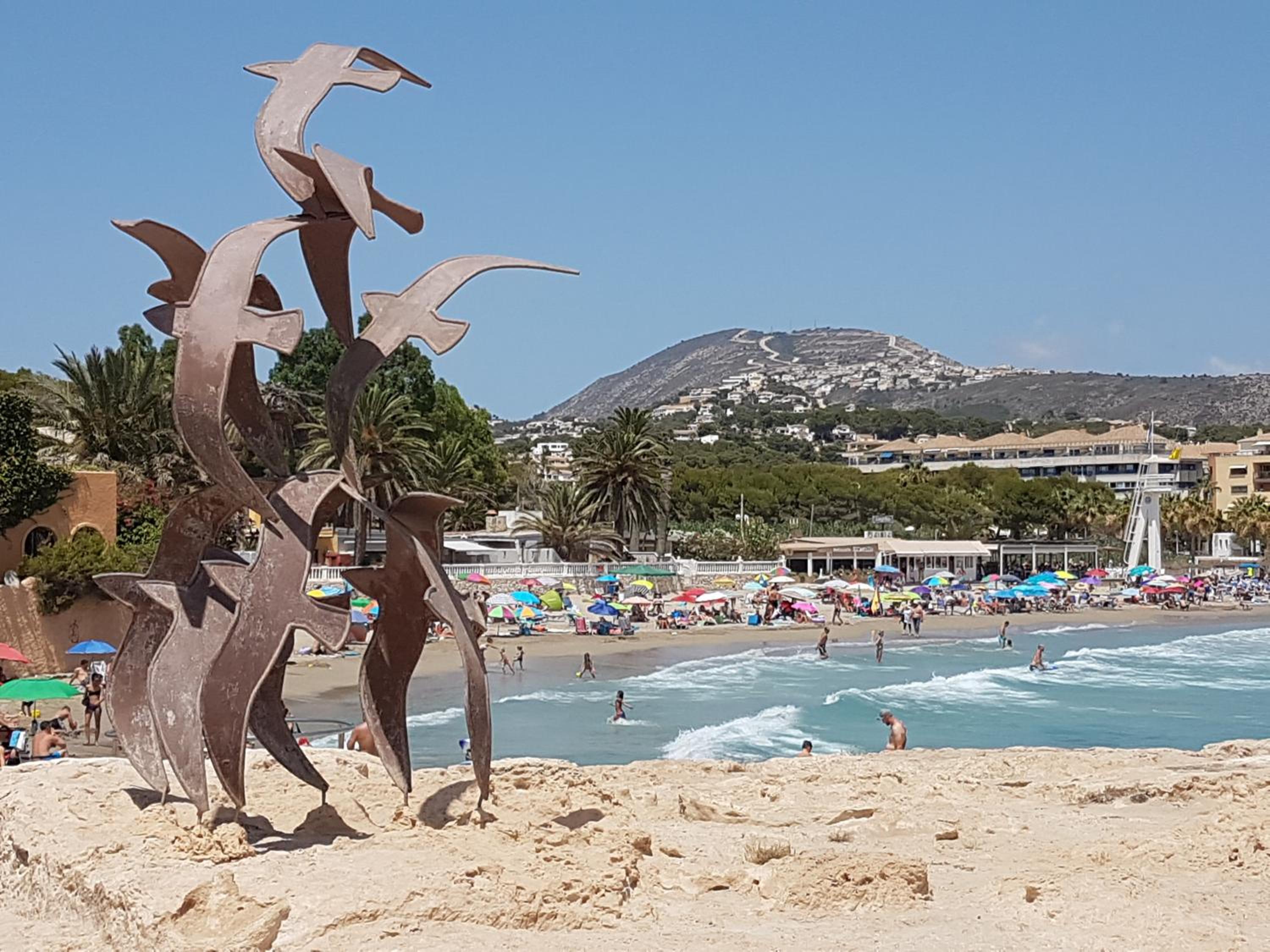 Casa Vista Moraira met fantastisch zeezicht en gemeenschappelijk zwembad