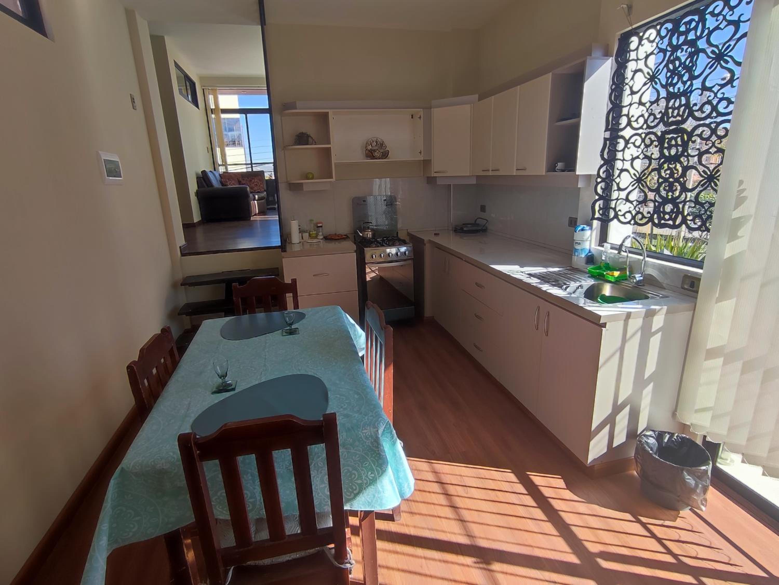 Acogedor y moderno departamento en zona residencial - La Campana, con garaje por un costo adicional