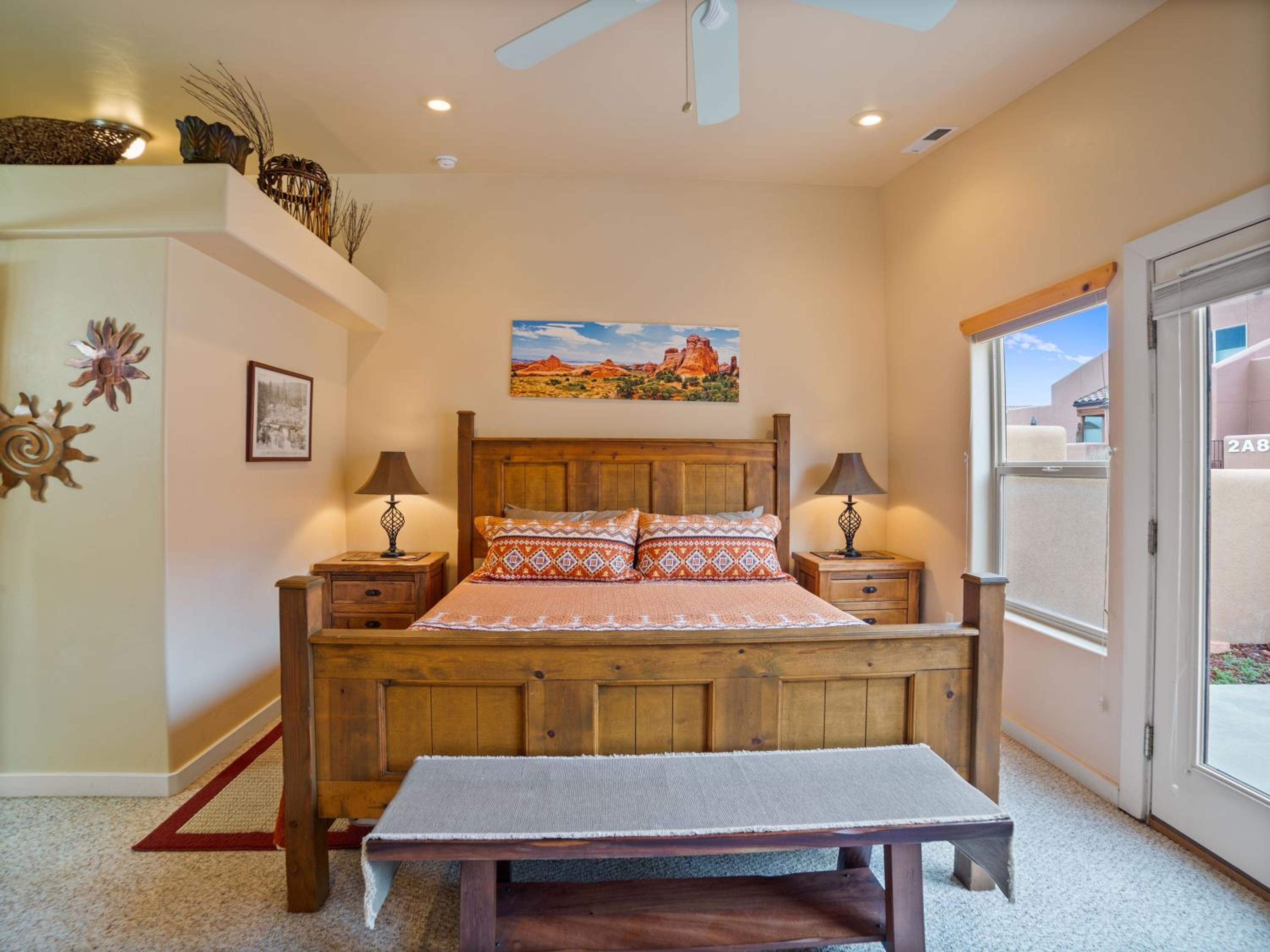 Rim Village X3 - large patio with private hot tub view 3