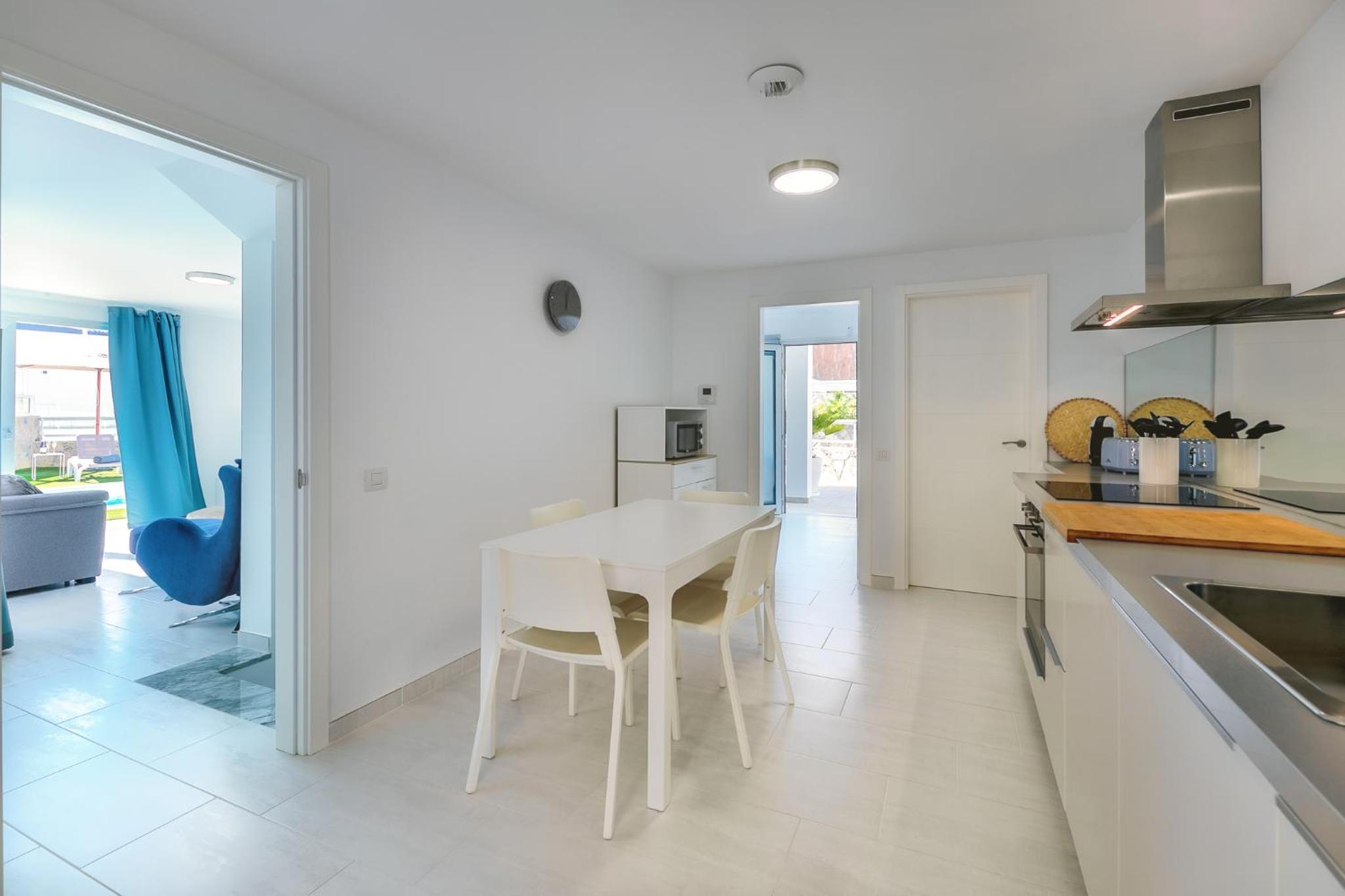 Villa Rosa-Soleada Villa Privada con Piscina Climatizada & WIFI en Tauro-Mogán