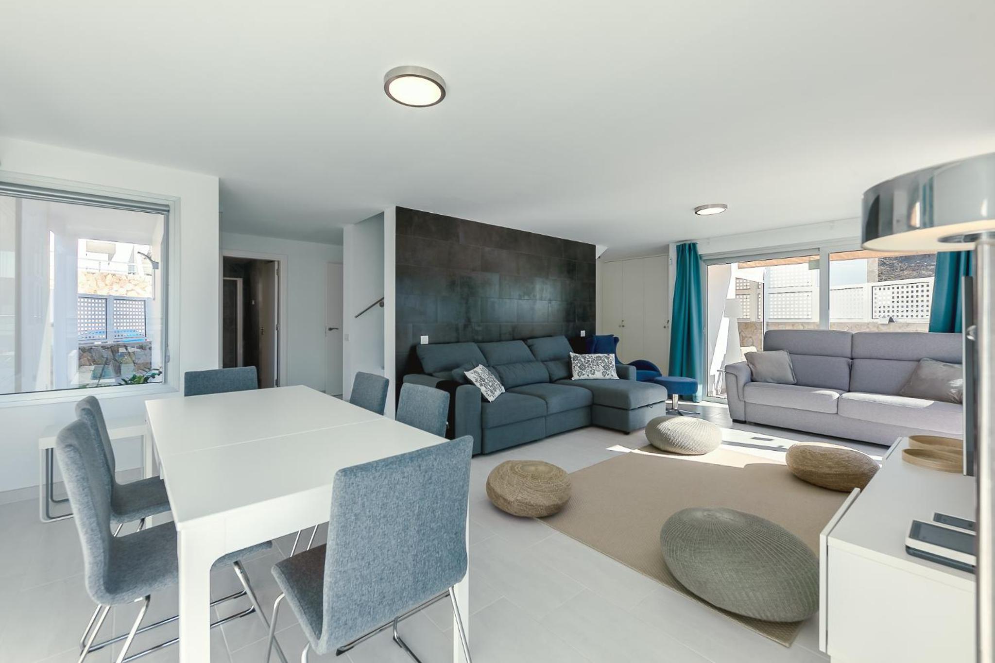 Villa Rosa-Soleada Villa Privada con Piscina Climatizada & WIFI en Tauro-Mogán
