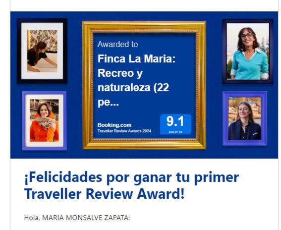 Finca La Maria: Recreo y naturaleza (22 personas)