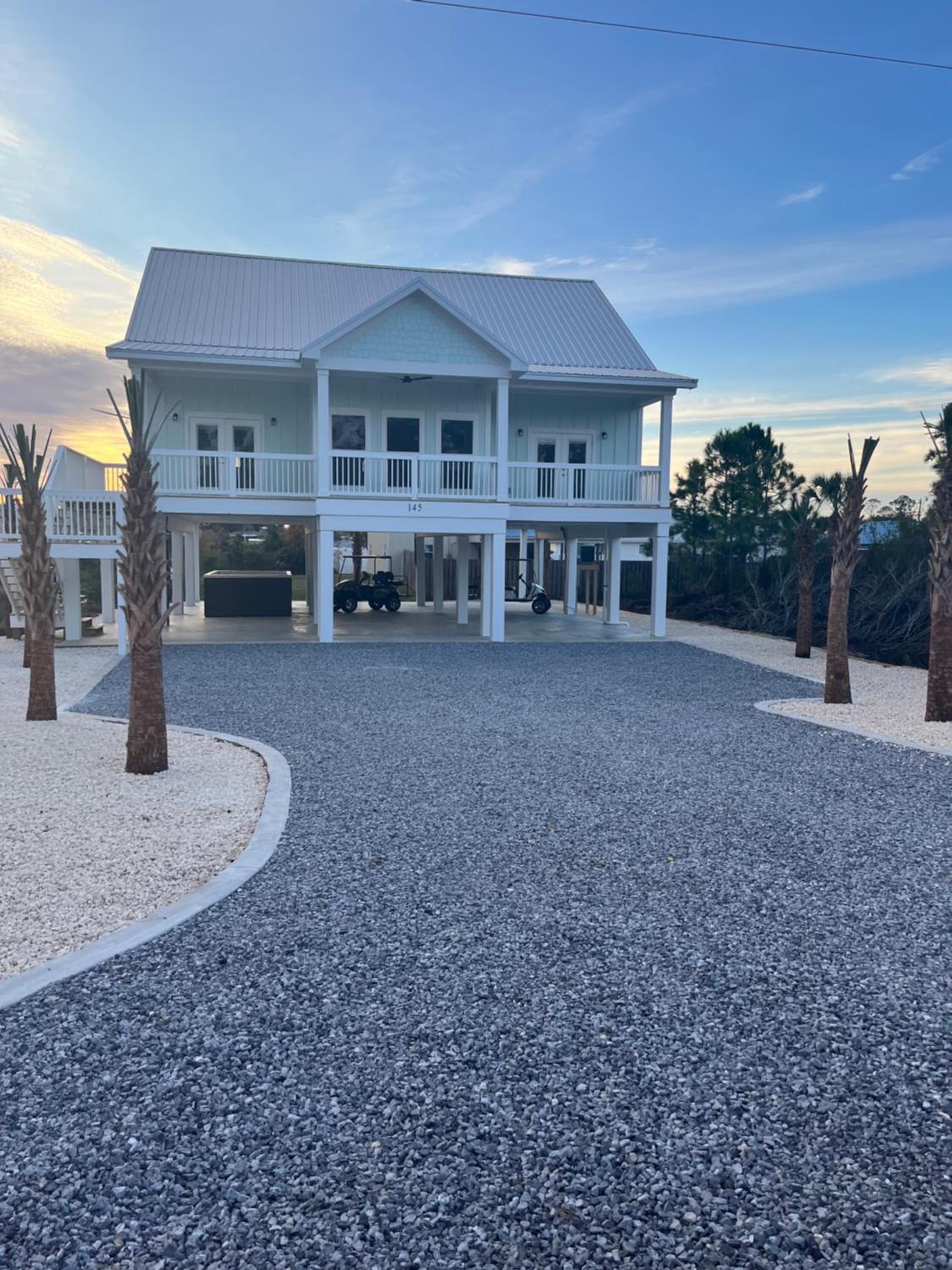 Emerald Coast Retreat 2 4person golf carts large swim spa included