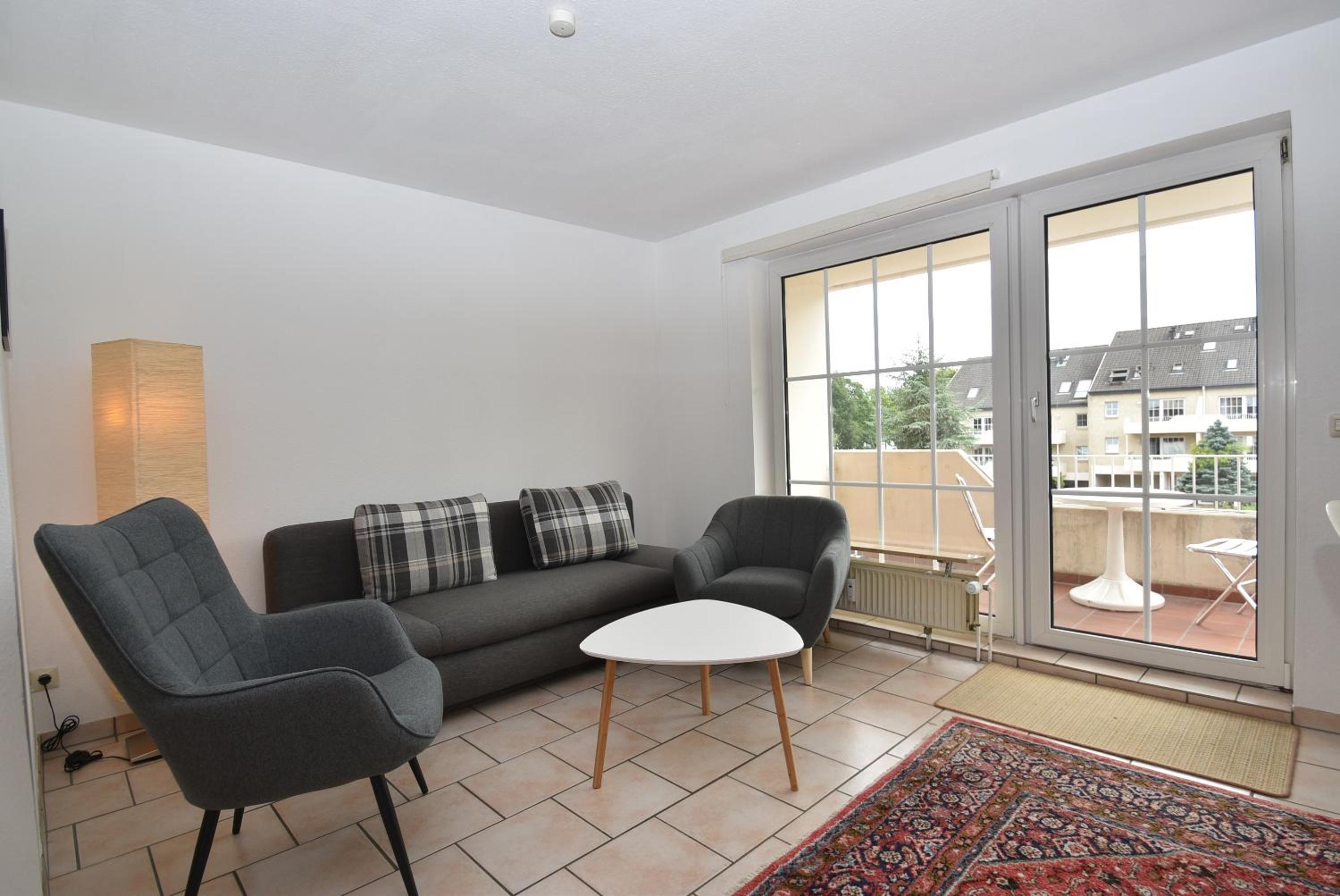 fewo1846 Strandresidenz Wassersleben - Hav brise - komfortables Studioapartment mit Balkon