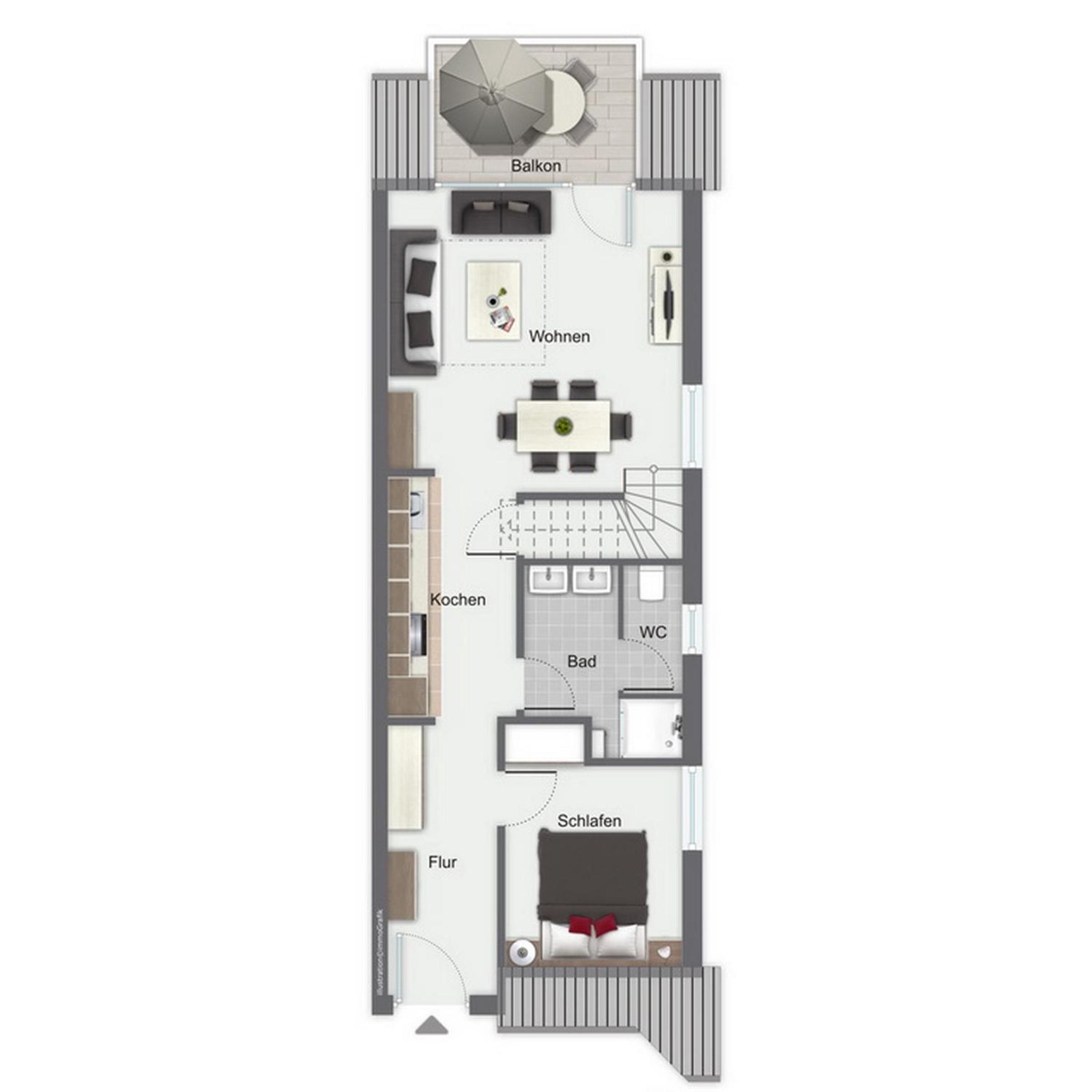 Feriendorf Papillon Wohnung 06-8