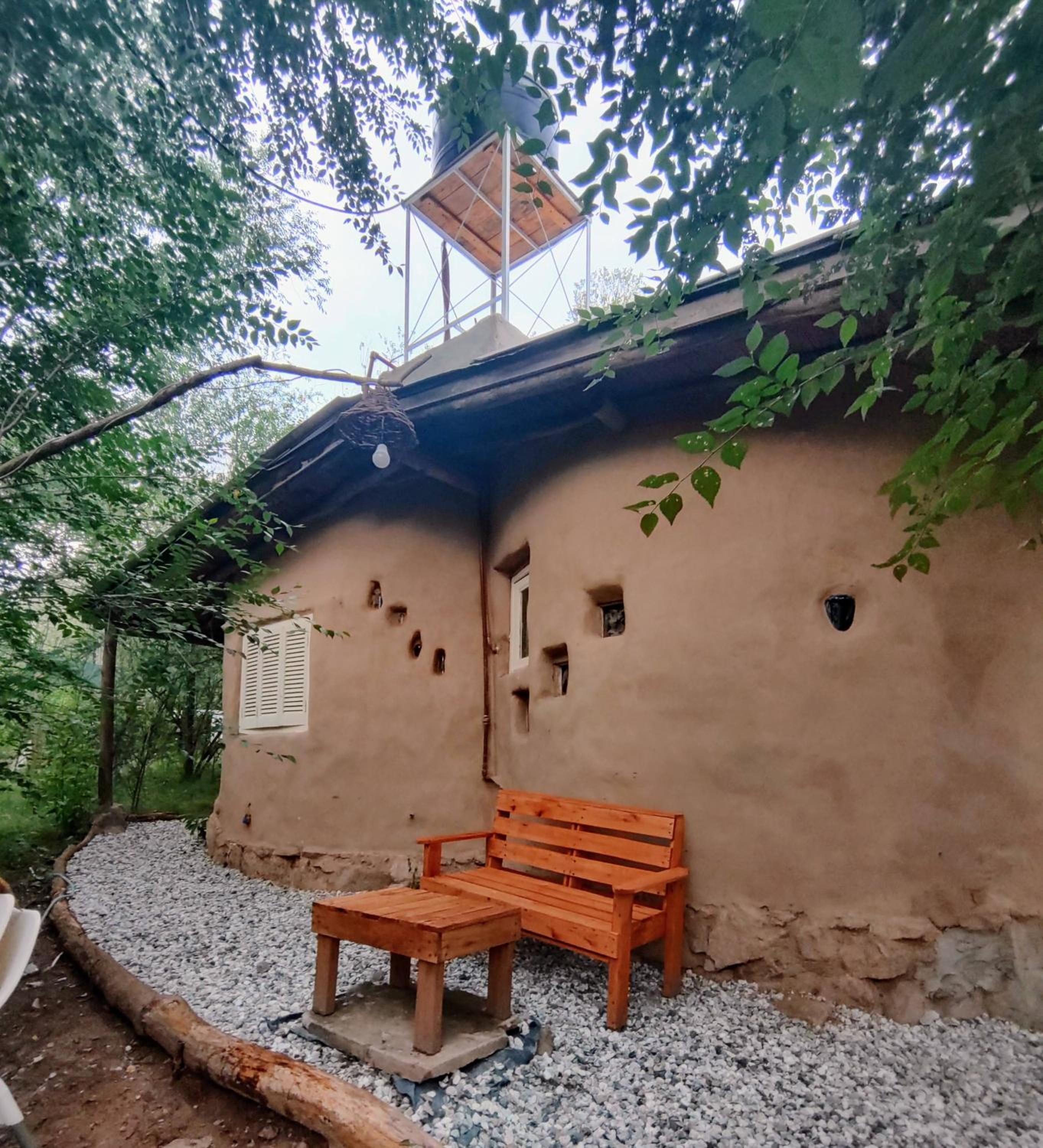 Casa nórdica de adobe