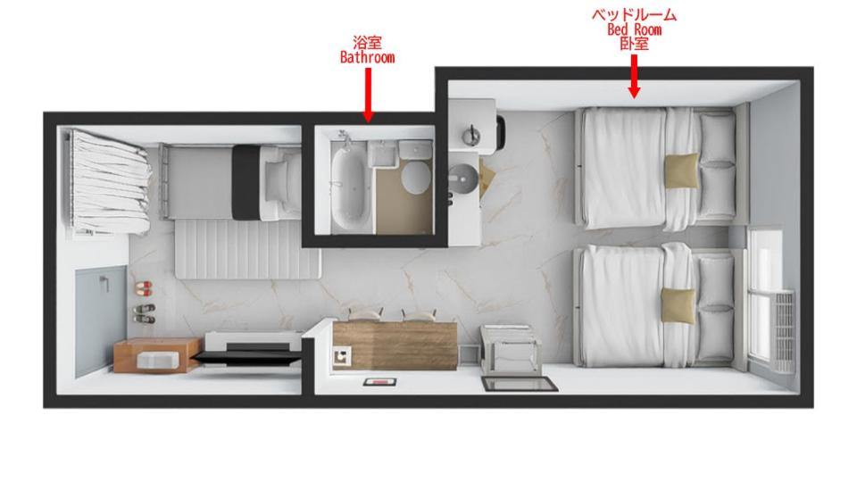 Honmachi Station 1min Shinsaibashi 3min 4beds IM1
