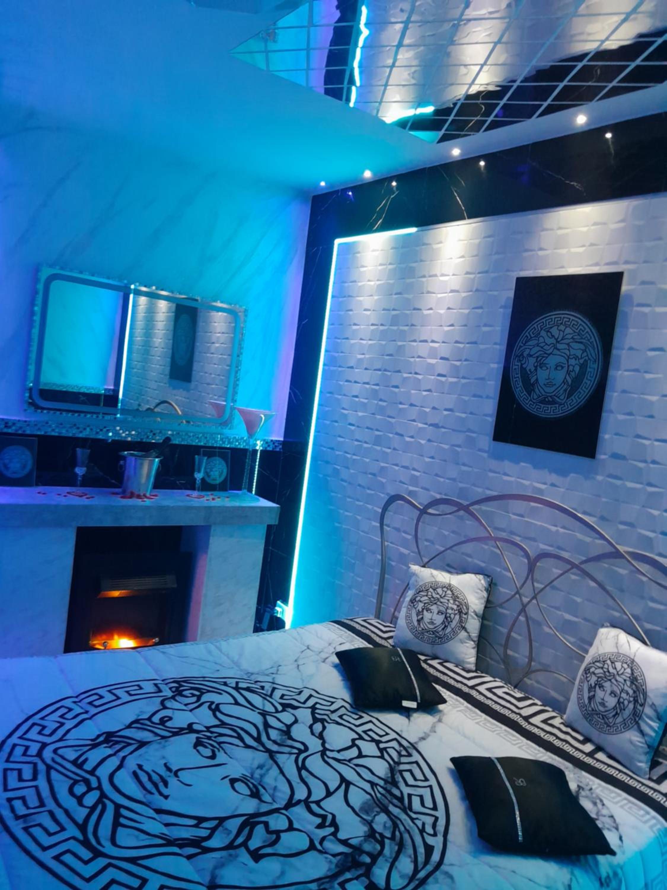 Perla nera suite en Palermo — bedroom