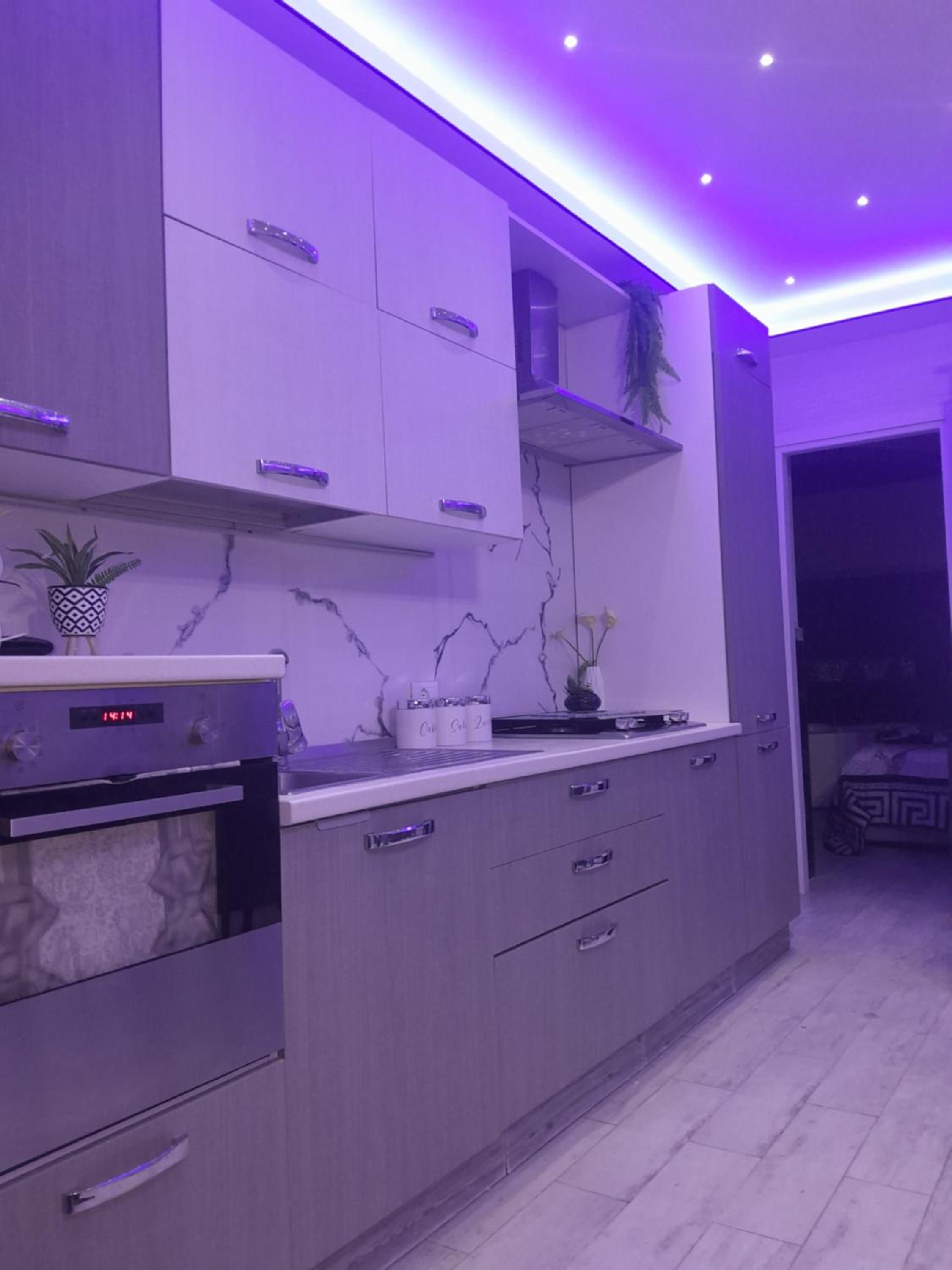 Perla nera suite en Palermo — kitchen