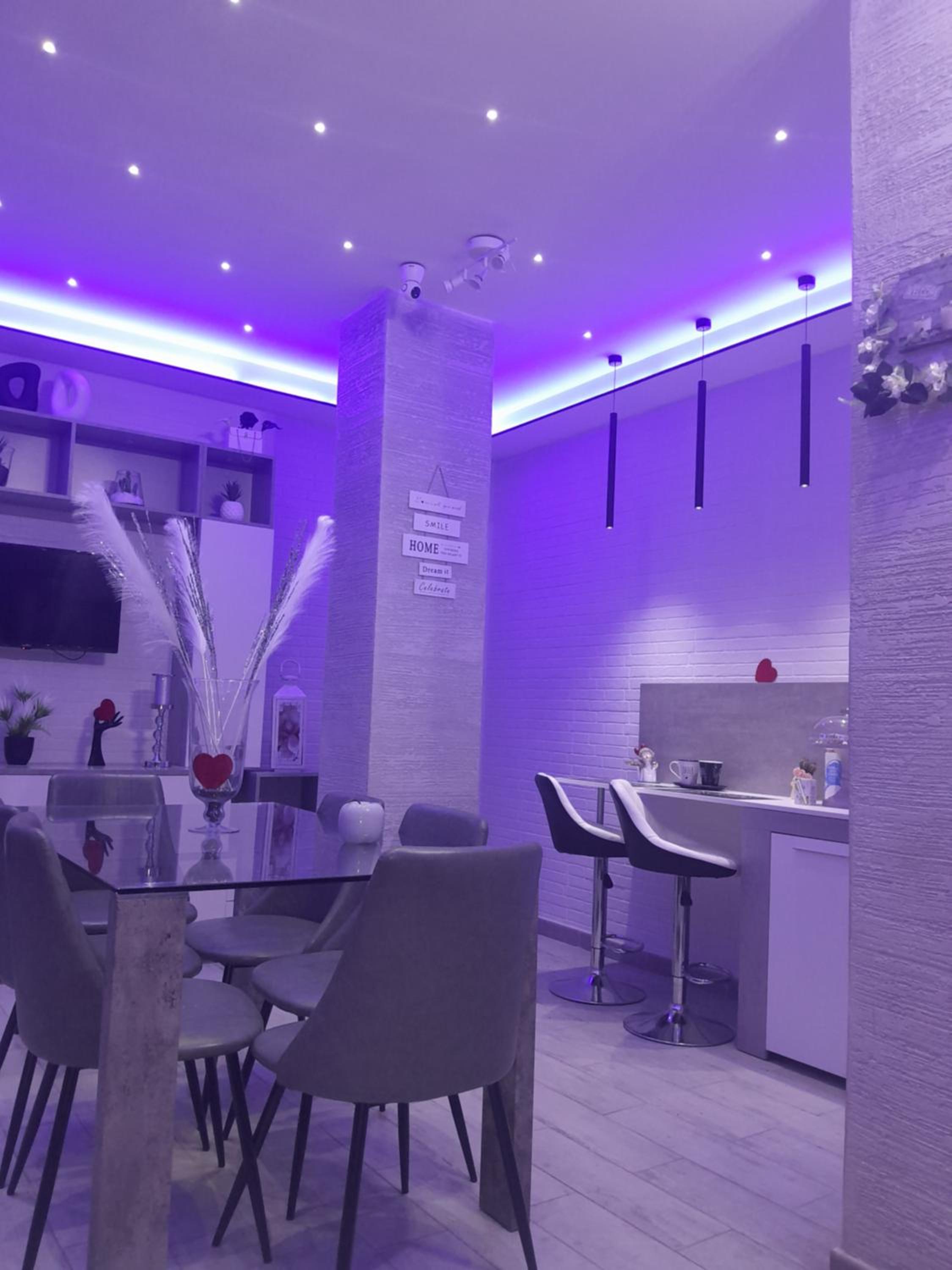 Perla nera suite en Palermo — dining