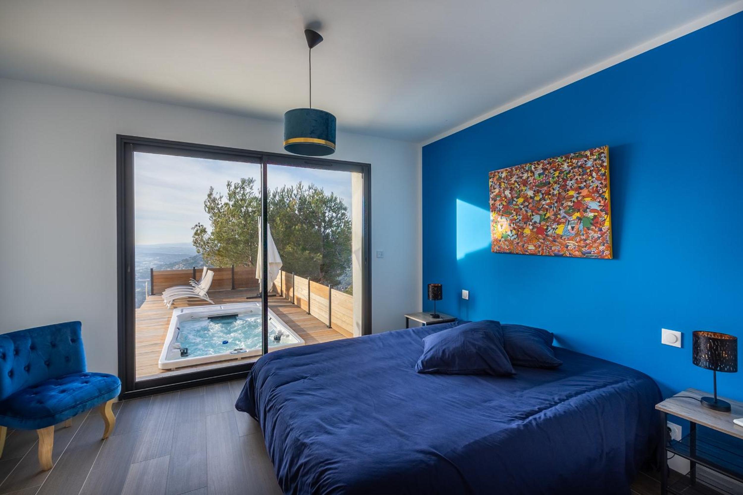 Villa 4 Etoiles vue sur les Iles d'Or Carqueiranne Sea and Mountain Pleasure Villa vue mer 180