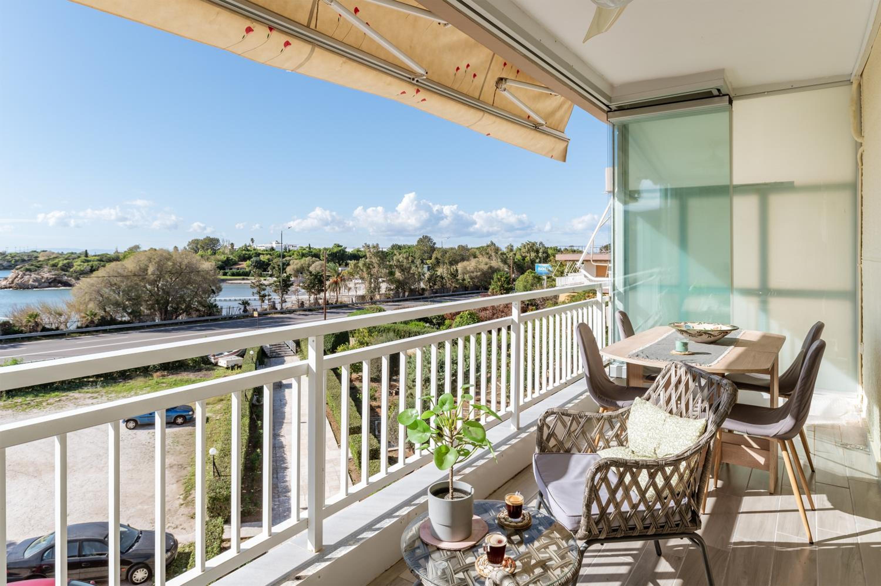 Amazing sea view apartment in Lagonissi view 3