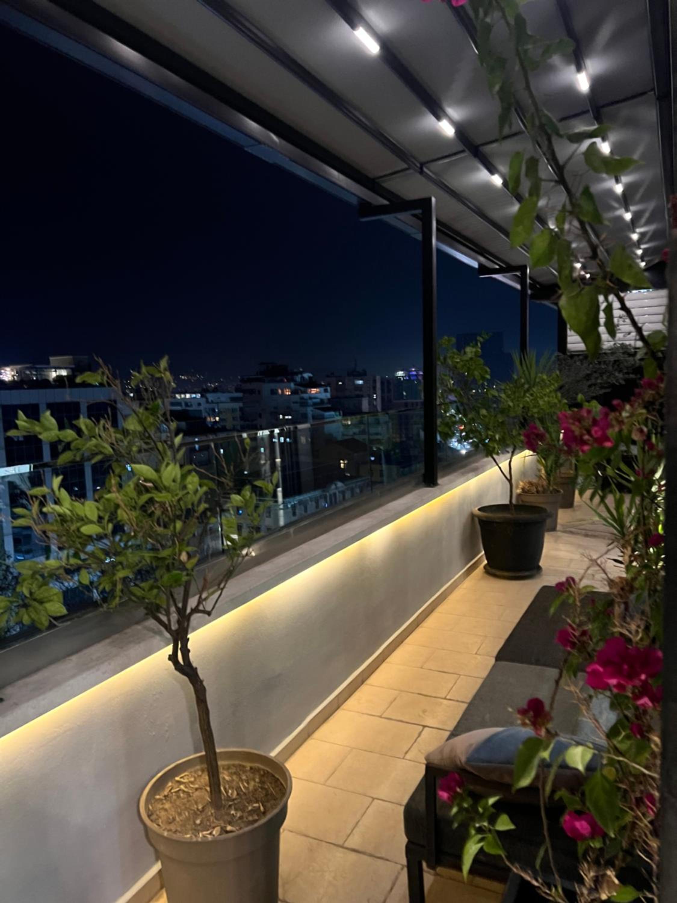 Rooftop City Light Tirana