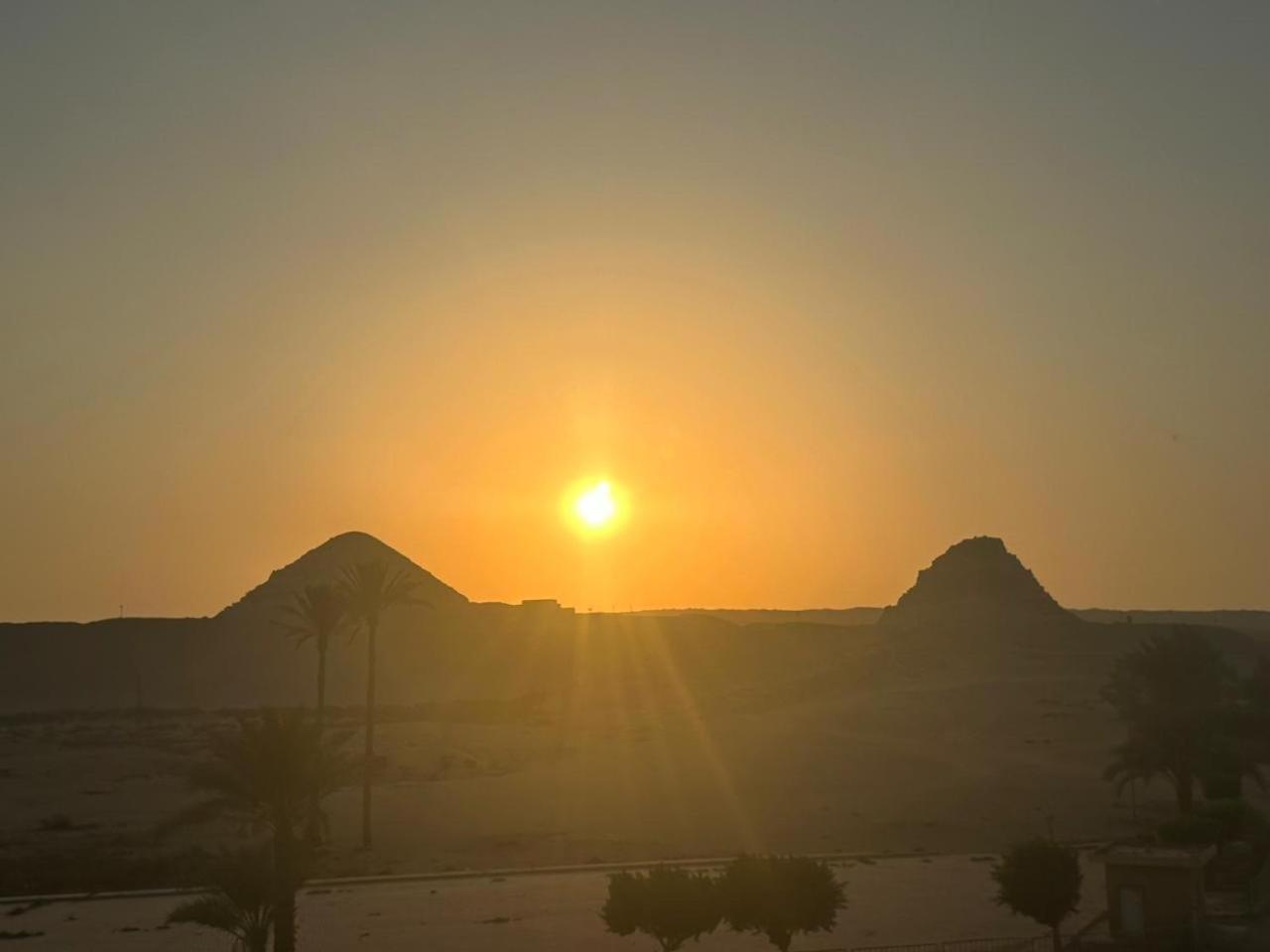 Sunset Pyramid View