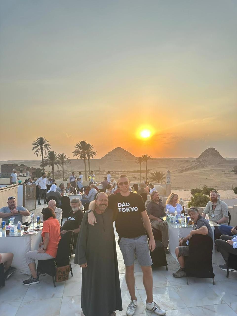 Sunset Pyramid View