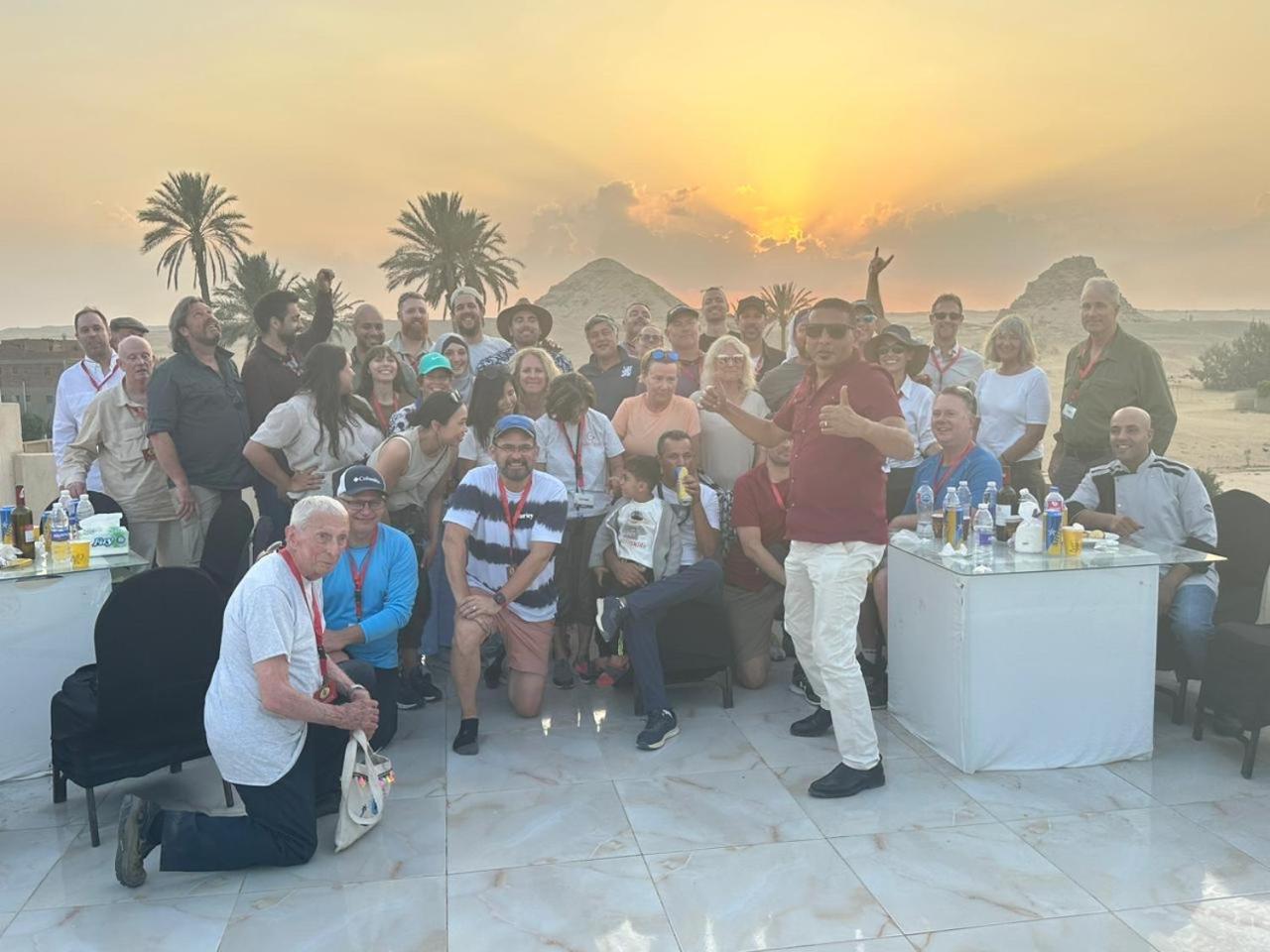 Sunset Pyramid View