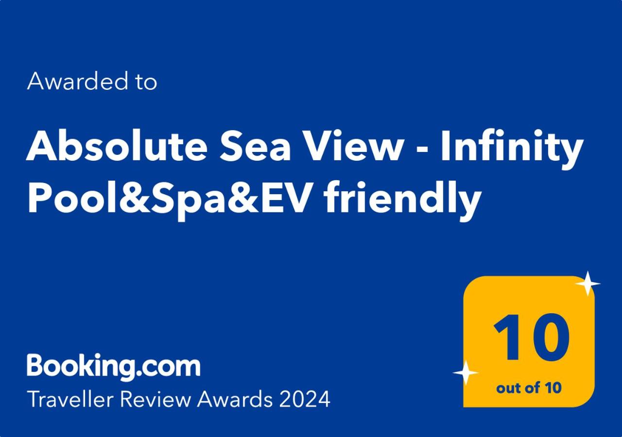 Absolute Sea View - Infinity Pool&Spa&EV friendly view 3