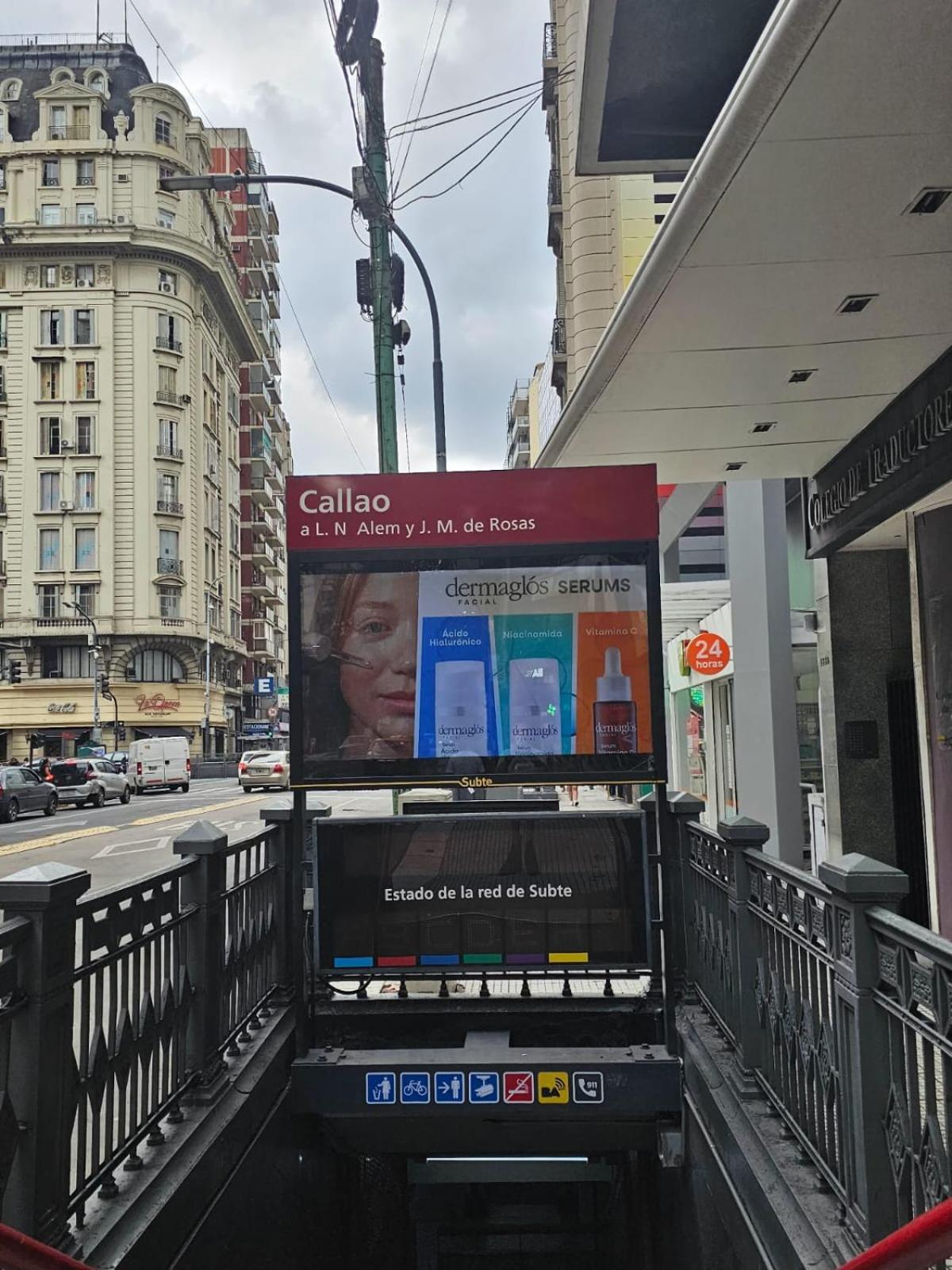 Corrientes y Callao Apartamento piso 16 Obelisco 2 ambientes